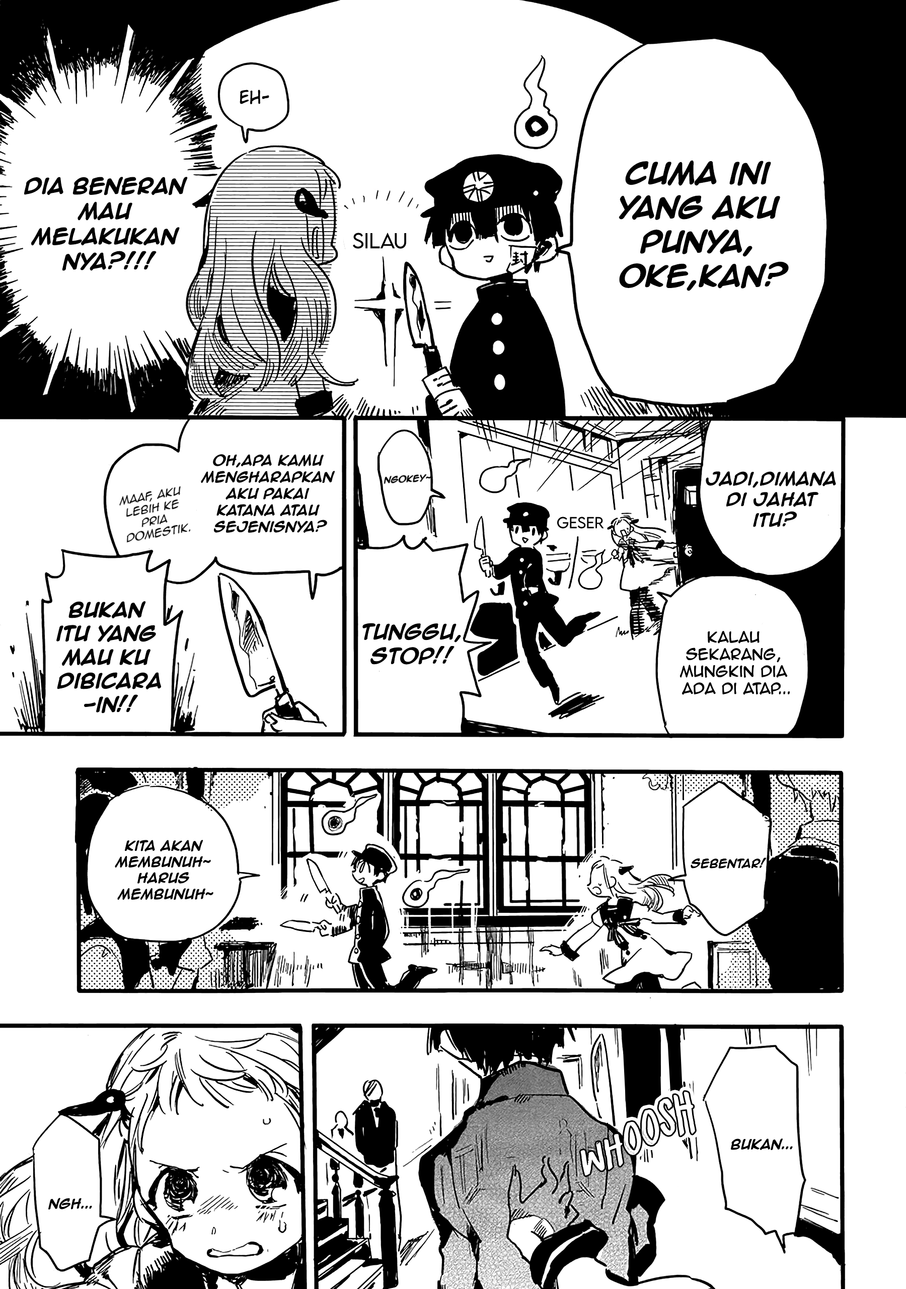 Jibaku Shounen Hanako-kun Chapter 1 - halaman 9
