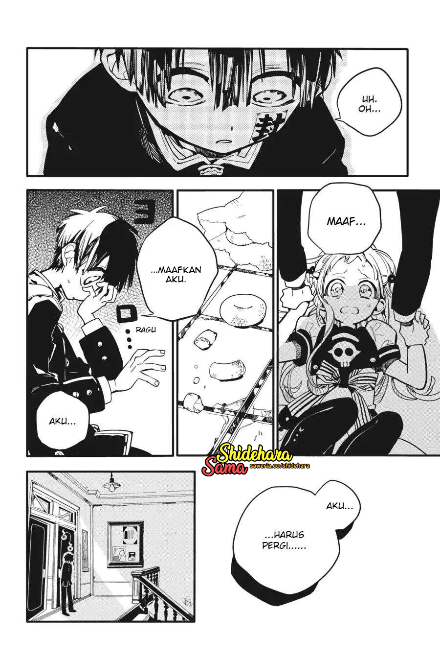 Jibaku Shounen Hanako-kun Chapter 16 - halaman 14