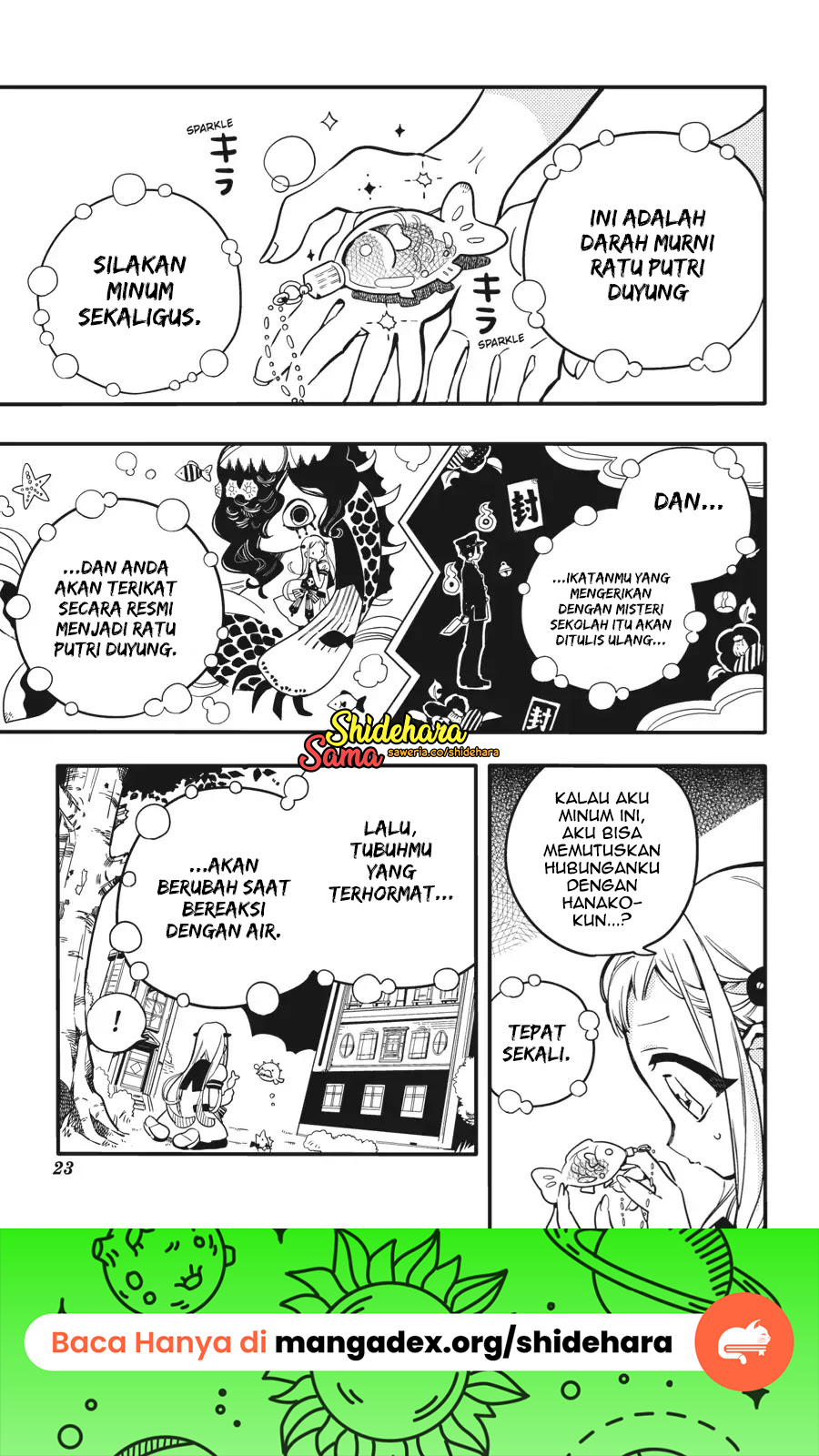 Jibaku Shounen Hanako-kun Chapter 16 - halaman 25