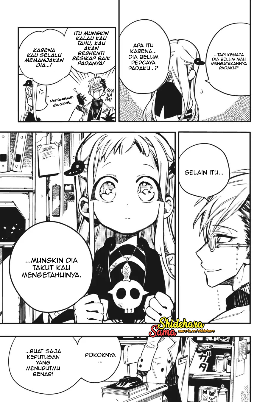 Jibaku Shounen Hanako-kun Chapter 16 - halaman 29