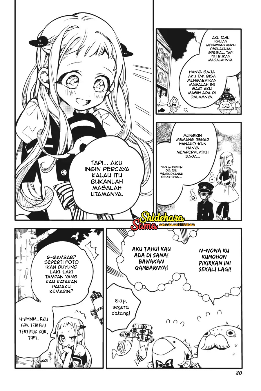 Jibaku Shounen Hanako-kun Chapter 16 - halaman 32