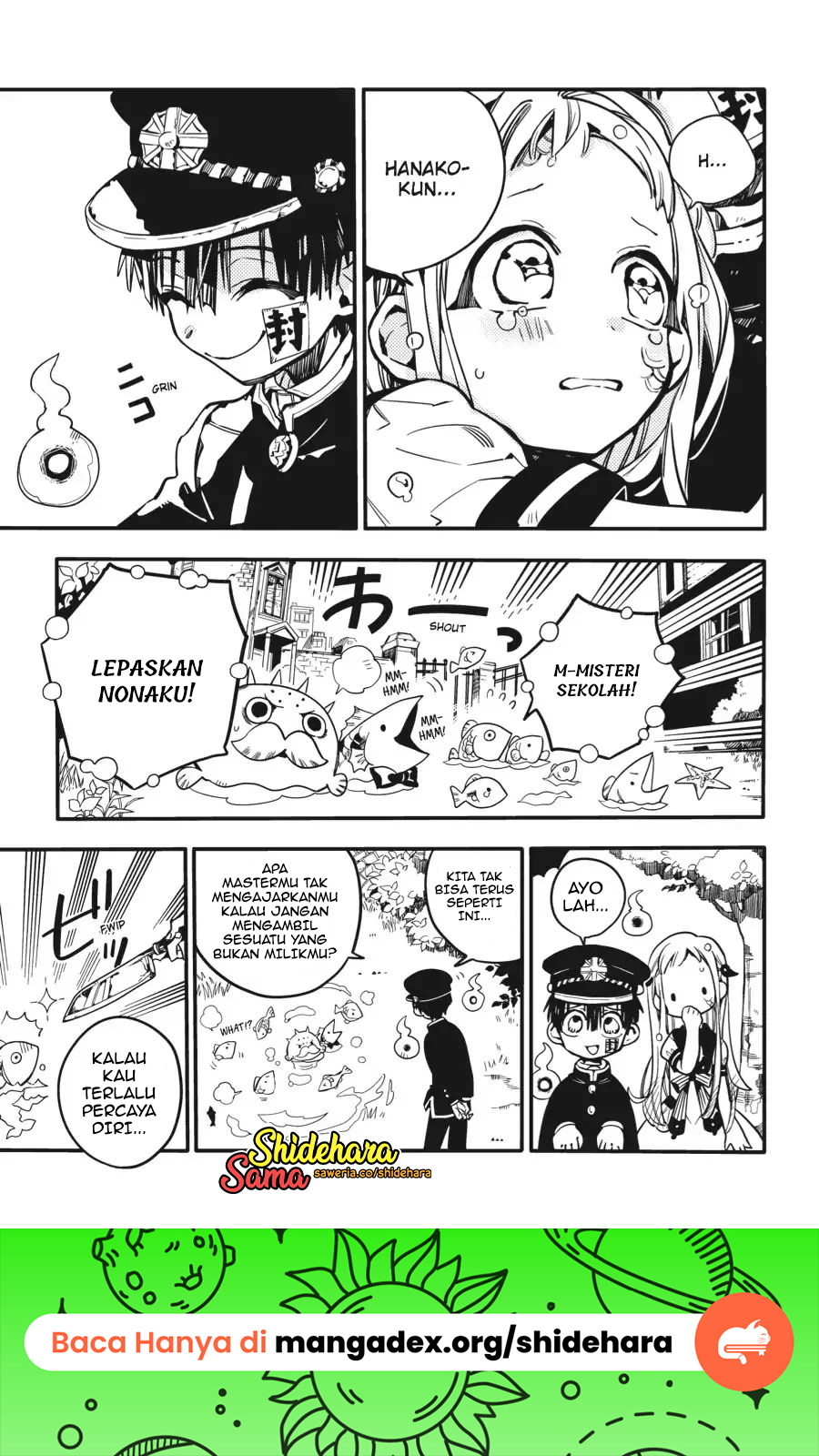 Jibaku Shounen Hanako-kun Chapter 17 - halaman 10