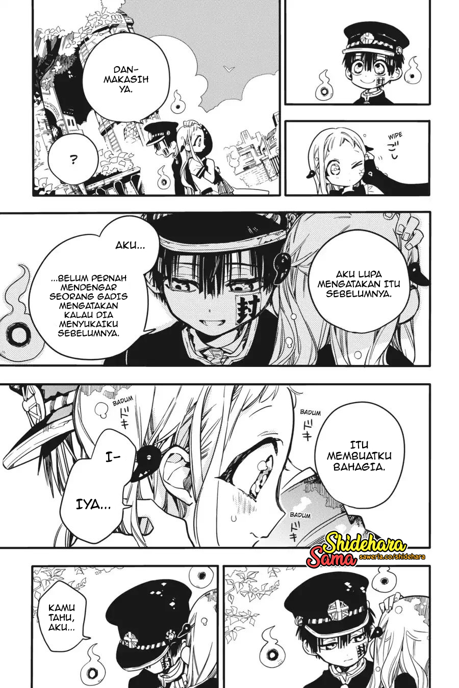 Jibaku Shounen Hanako-kun Chapter 17 - halaman 14