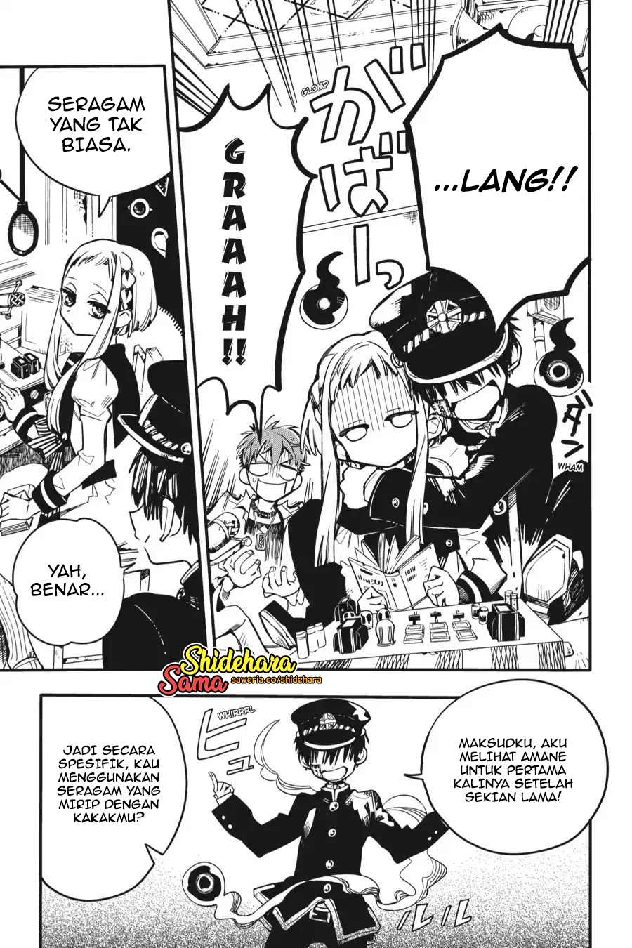 Jibaku Shounen Hanako-kun Chapter 17 - halaman 22
