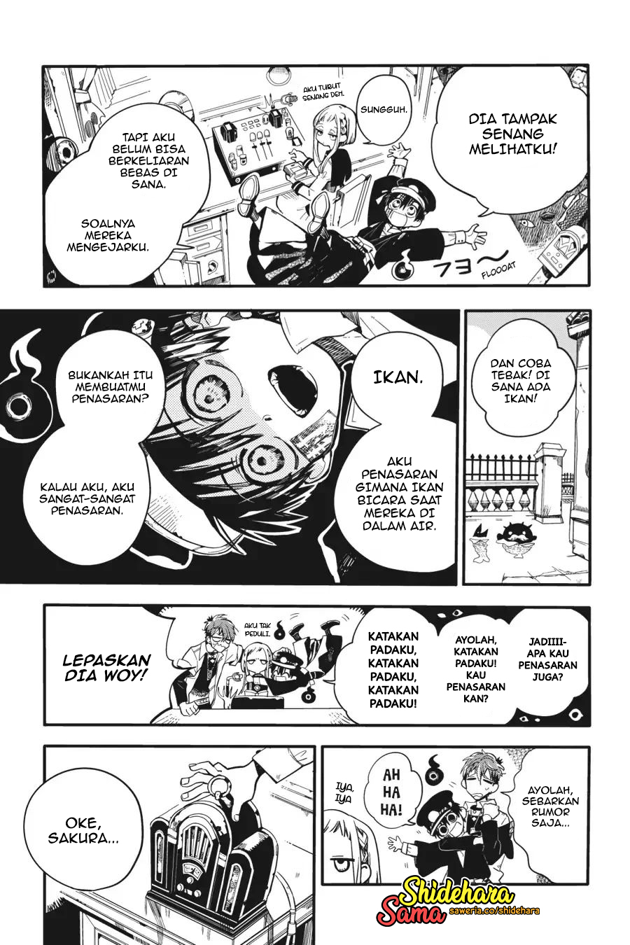 Jibaku Shounen Hanako-kun Chapter 17 - halaman 24