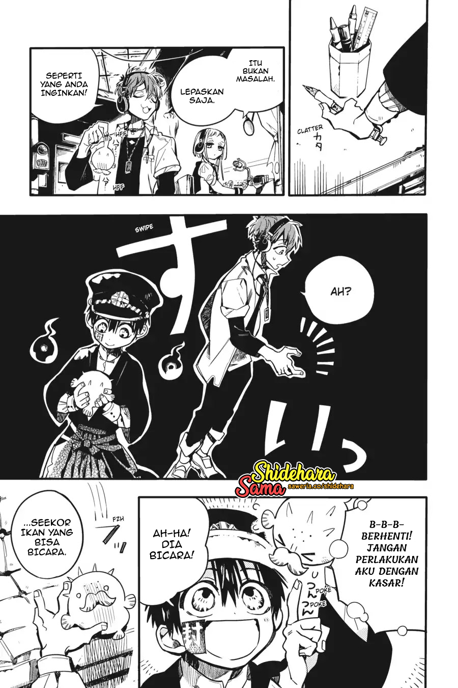 Jibaku Shounen Hanako-kun Chapter 17 - halaman 28
