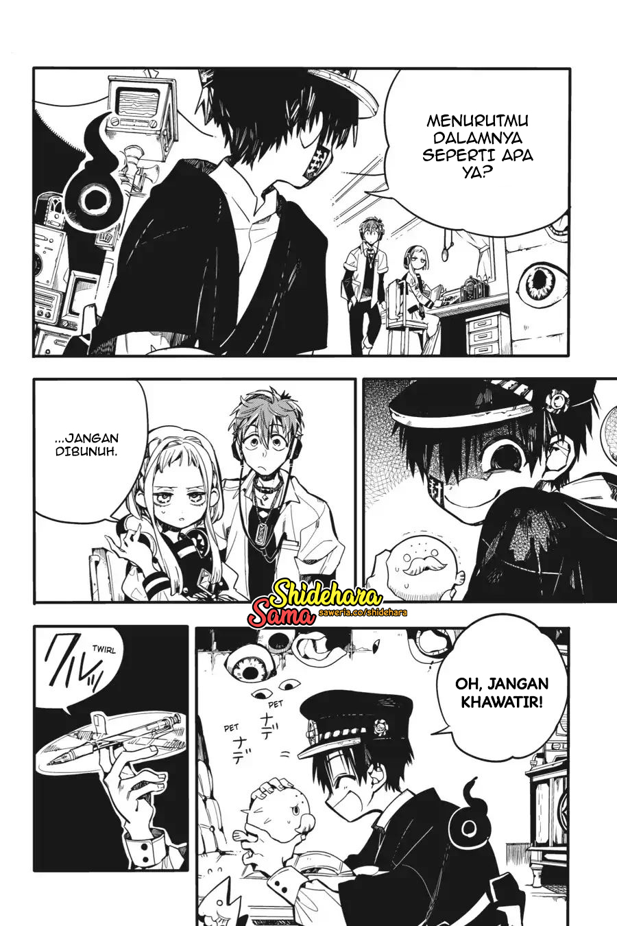 Jibaku Shounen Hanako-kun Chapter 17 - halaman 29