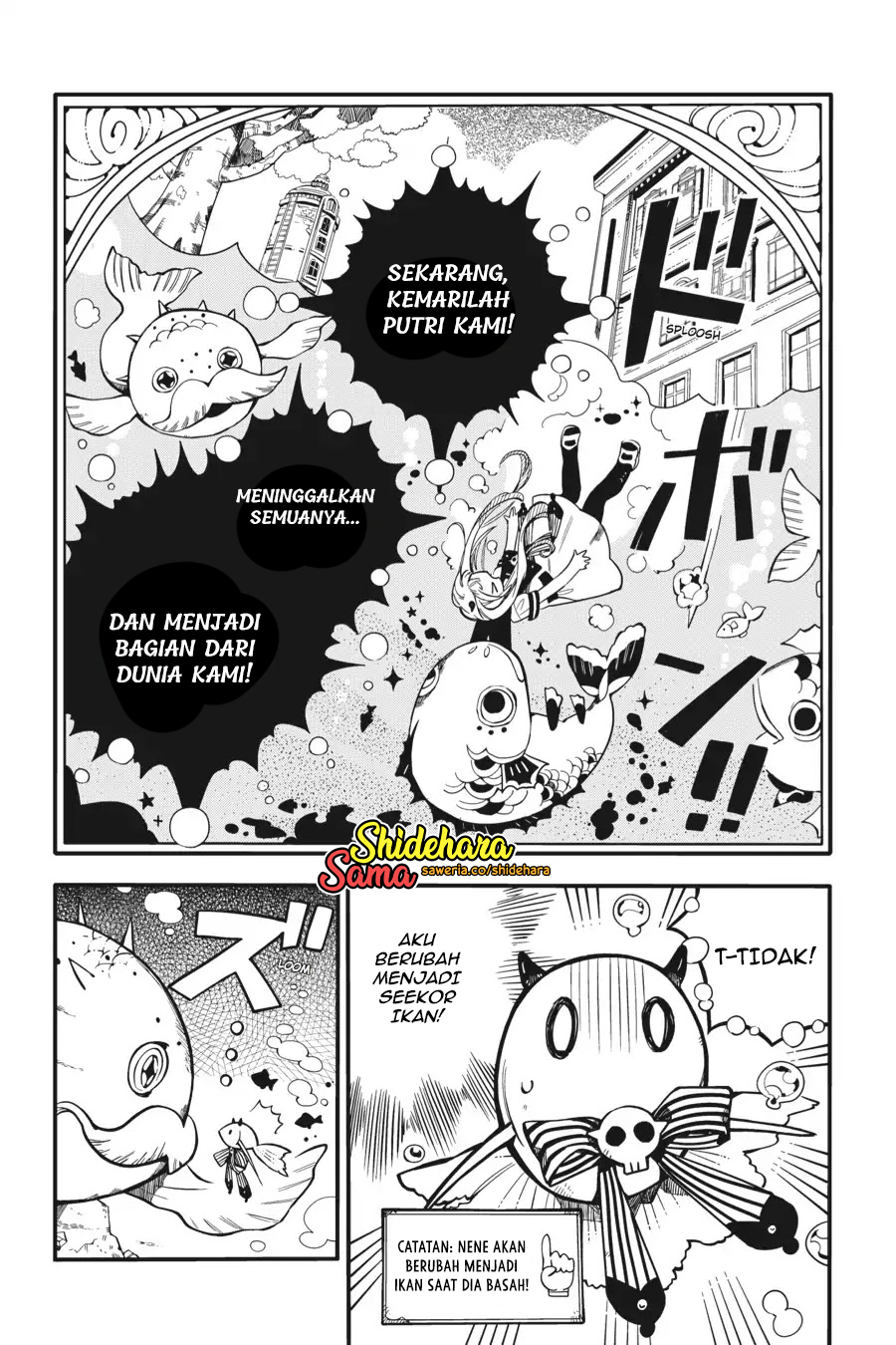 Jibaku Shounen Hanako-kun Chapter 17 - halaman 3