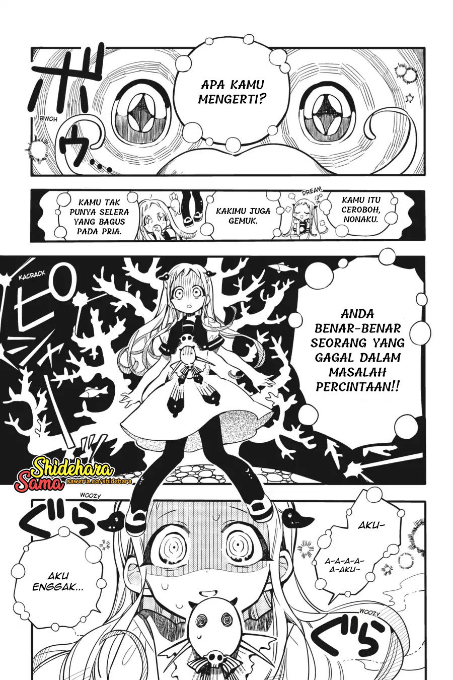 Jibaku Shounen Hanako-kun Chapter 17 - halaman 4