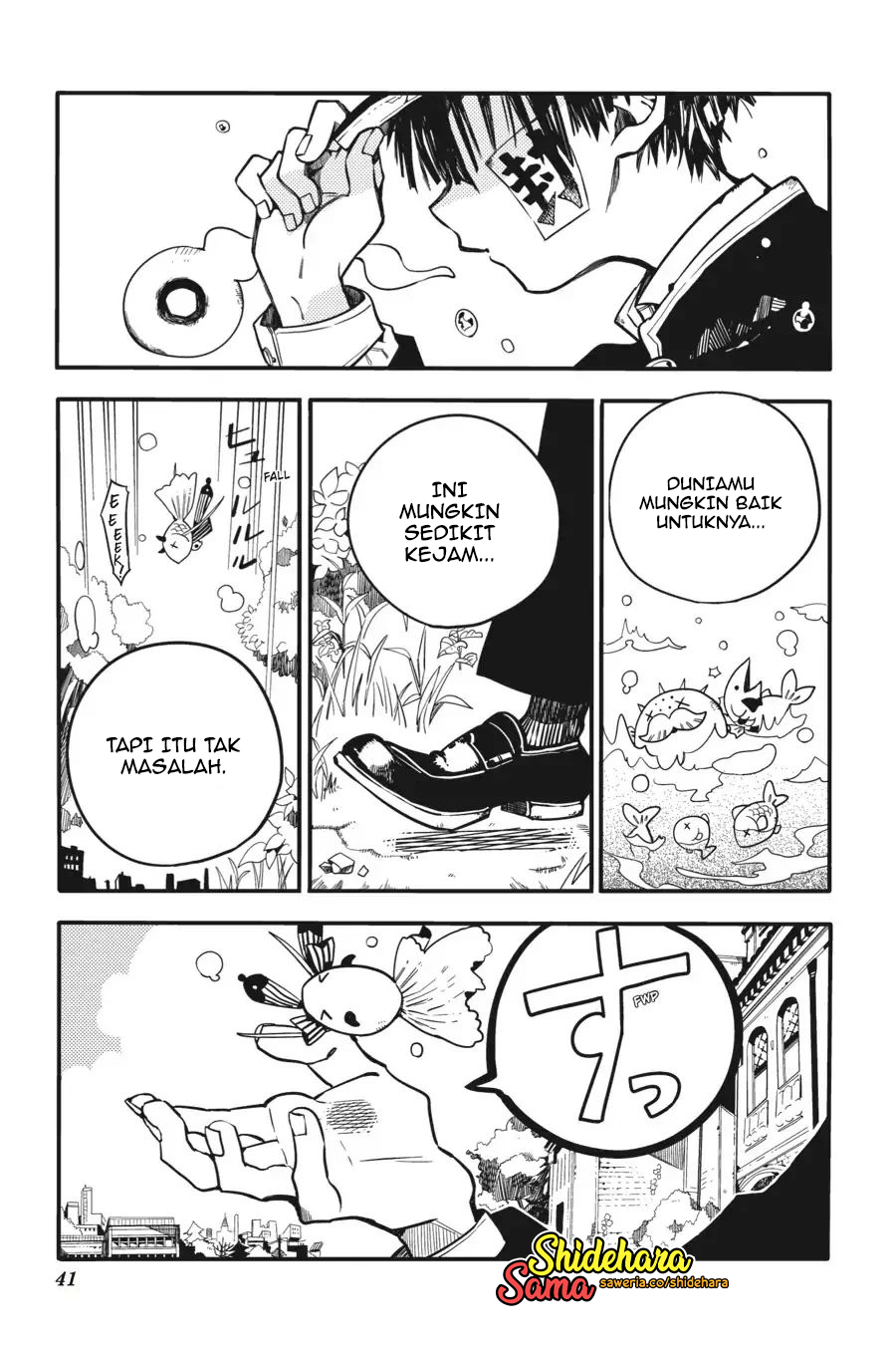 Jibaku Shounen Hanako-kun Chapter 17 - halaman 8