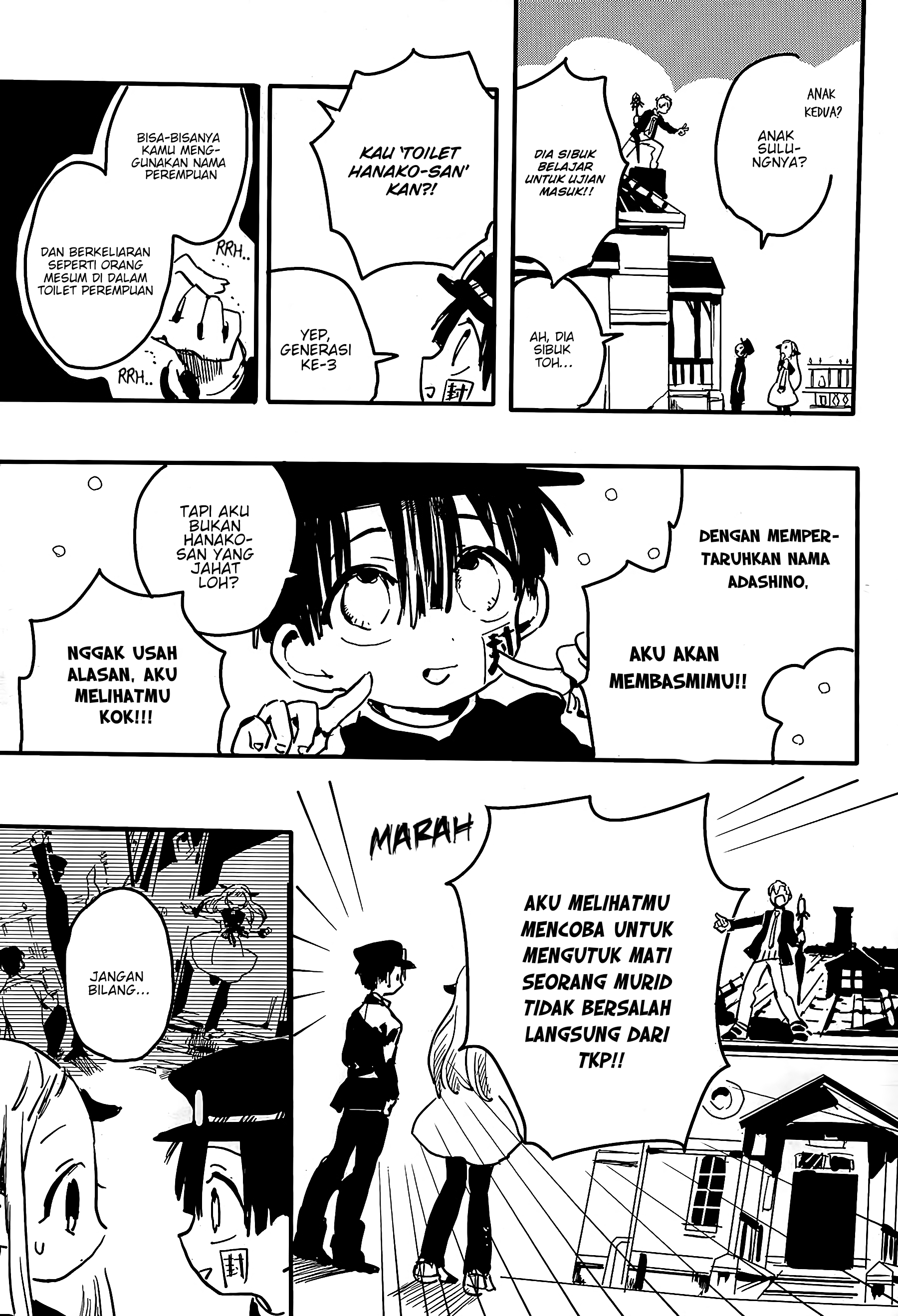 Jibaku Shounen Hanako-kun Chapter 2 - halaman 10
