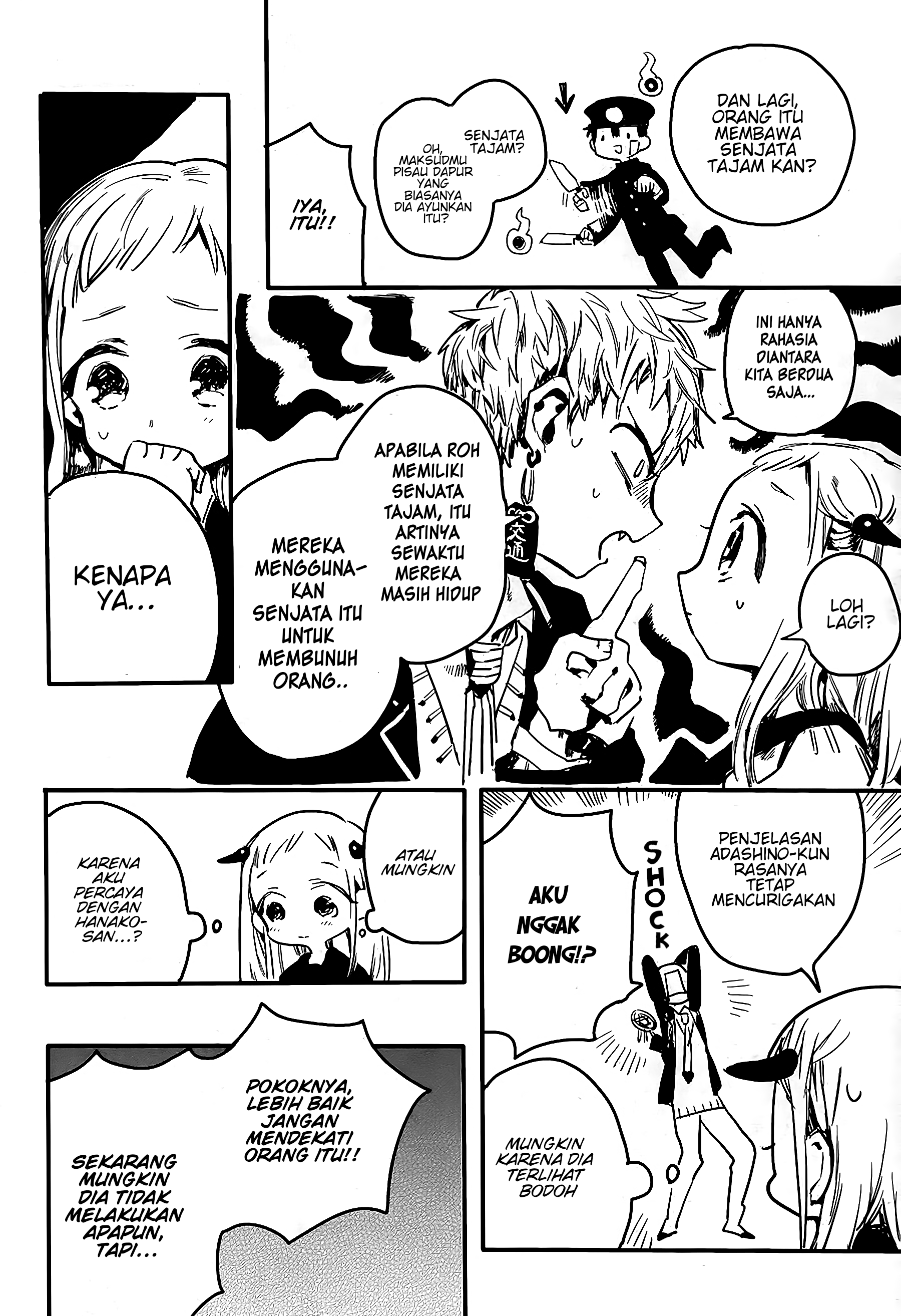 Jibaku Shounen Hanako-kun Chapter 2 - halaman 19