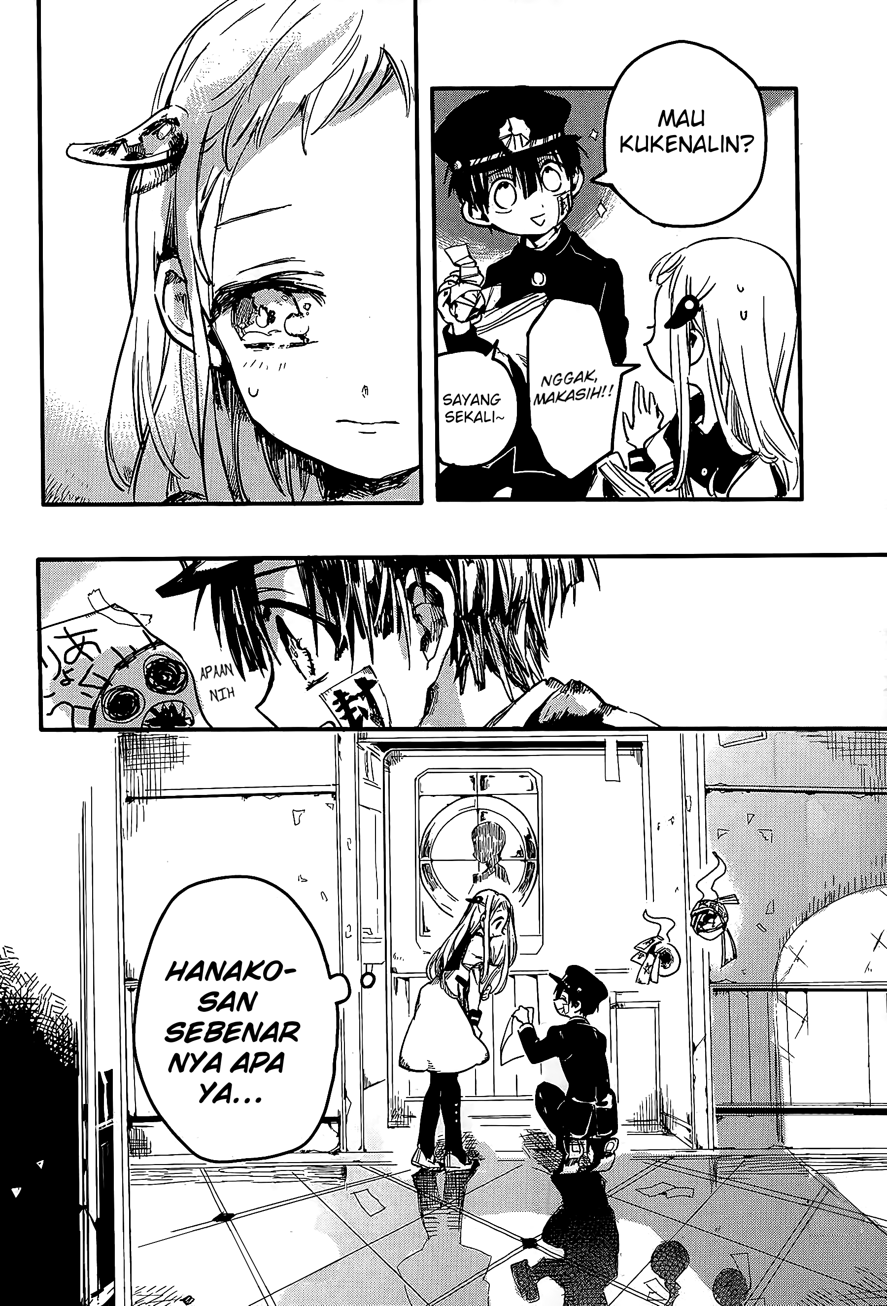 Jibaku Shounen Hanako-kun Chapter 2 - halaman 37