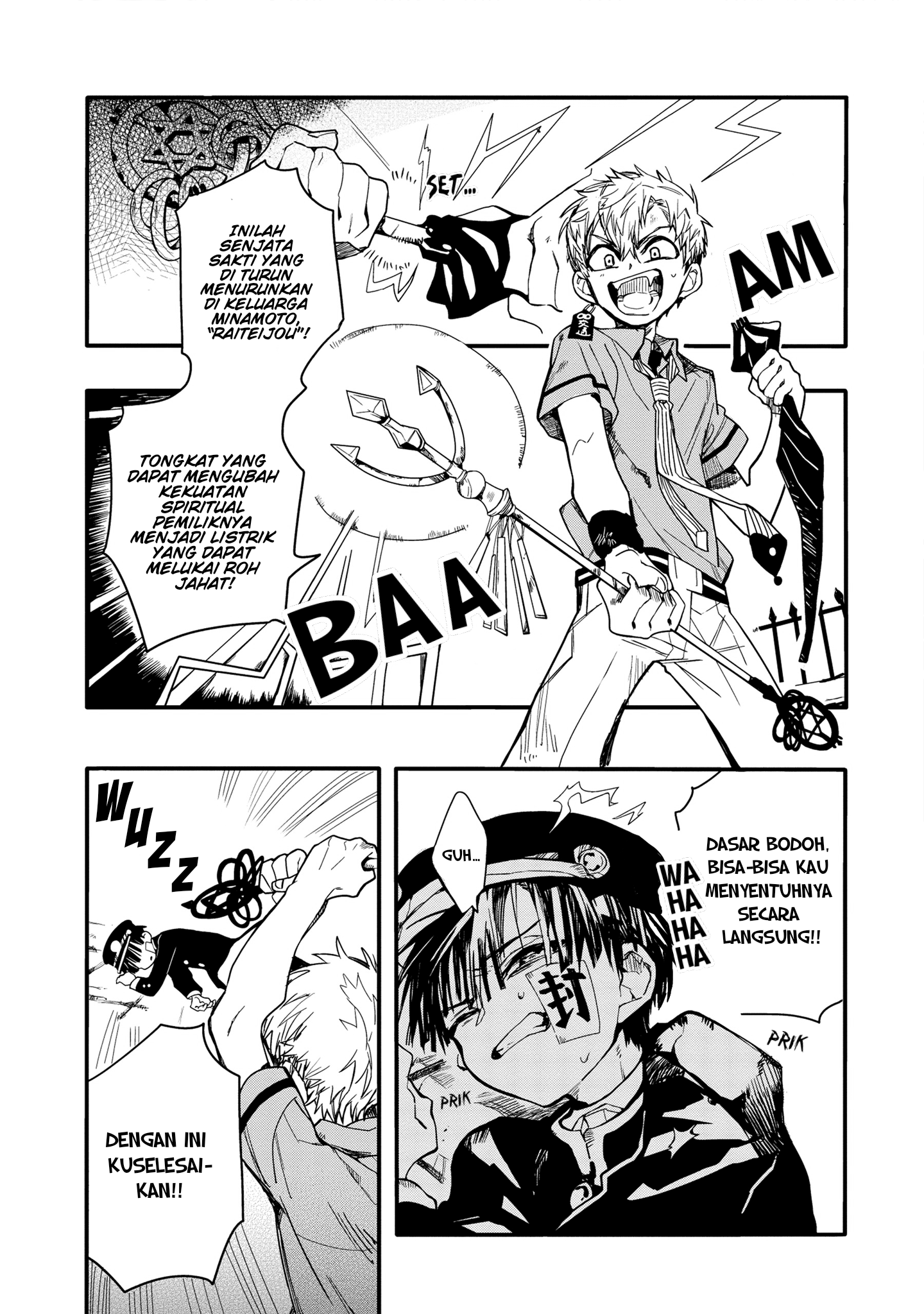 Jibaku Shounen Hanako-kun Chapter 3 - halaman 10