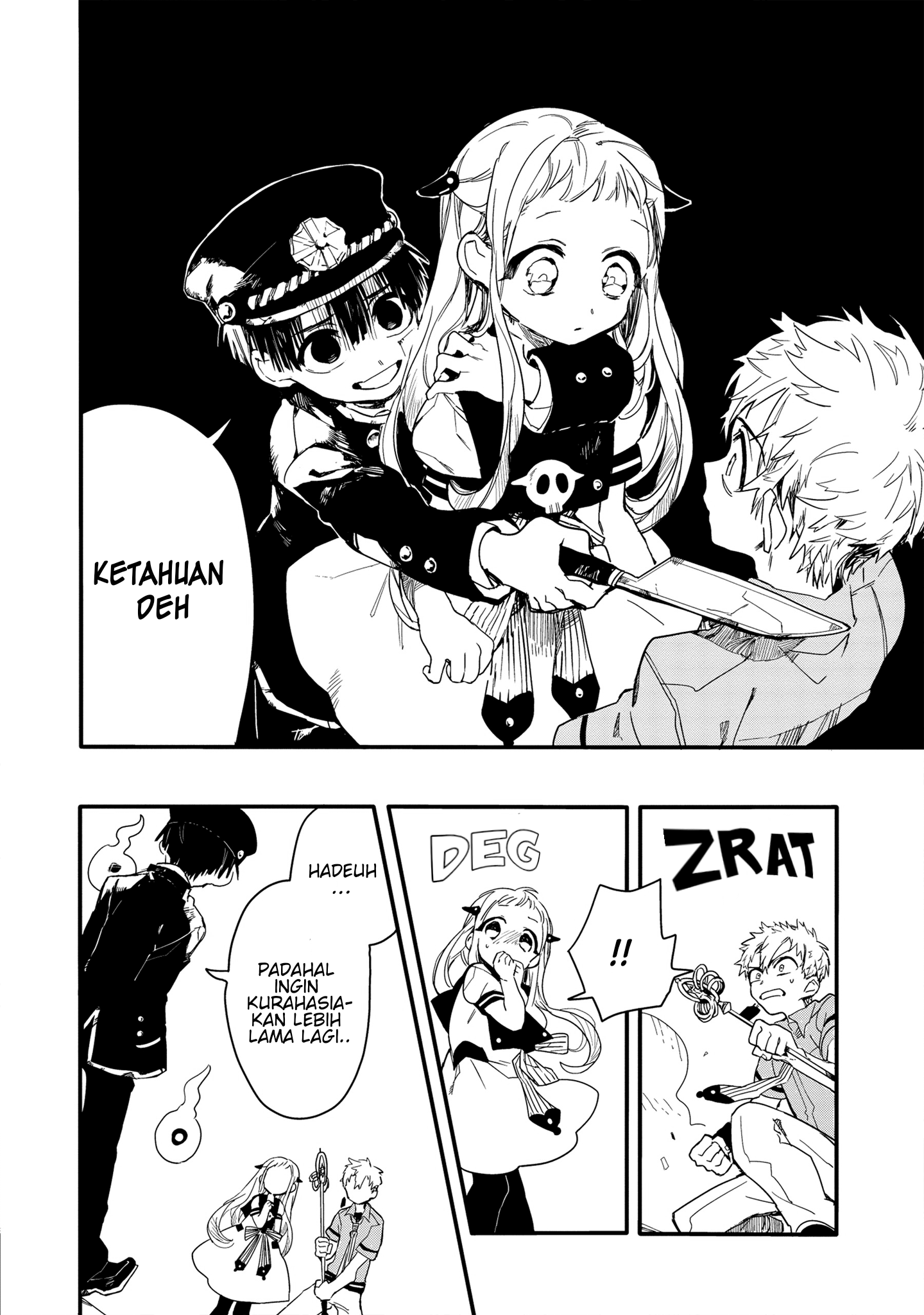 Jibaku Shounen Hanako-kun Chapter 3 - halaman 15