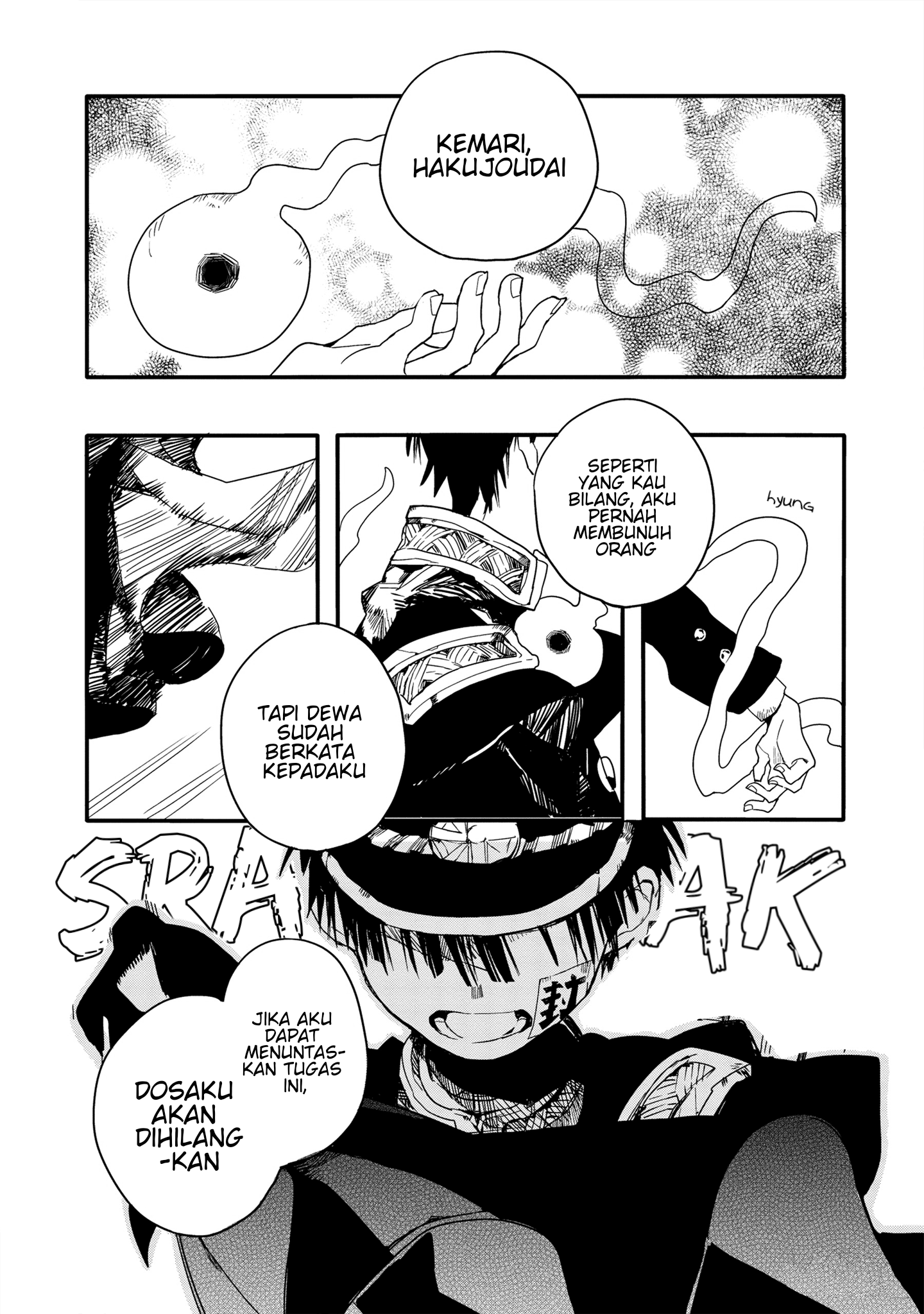Jibaku Shounen Hanako-kun Chapter 3 - halaman 16