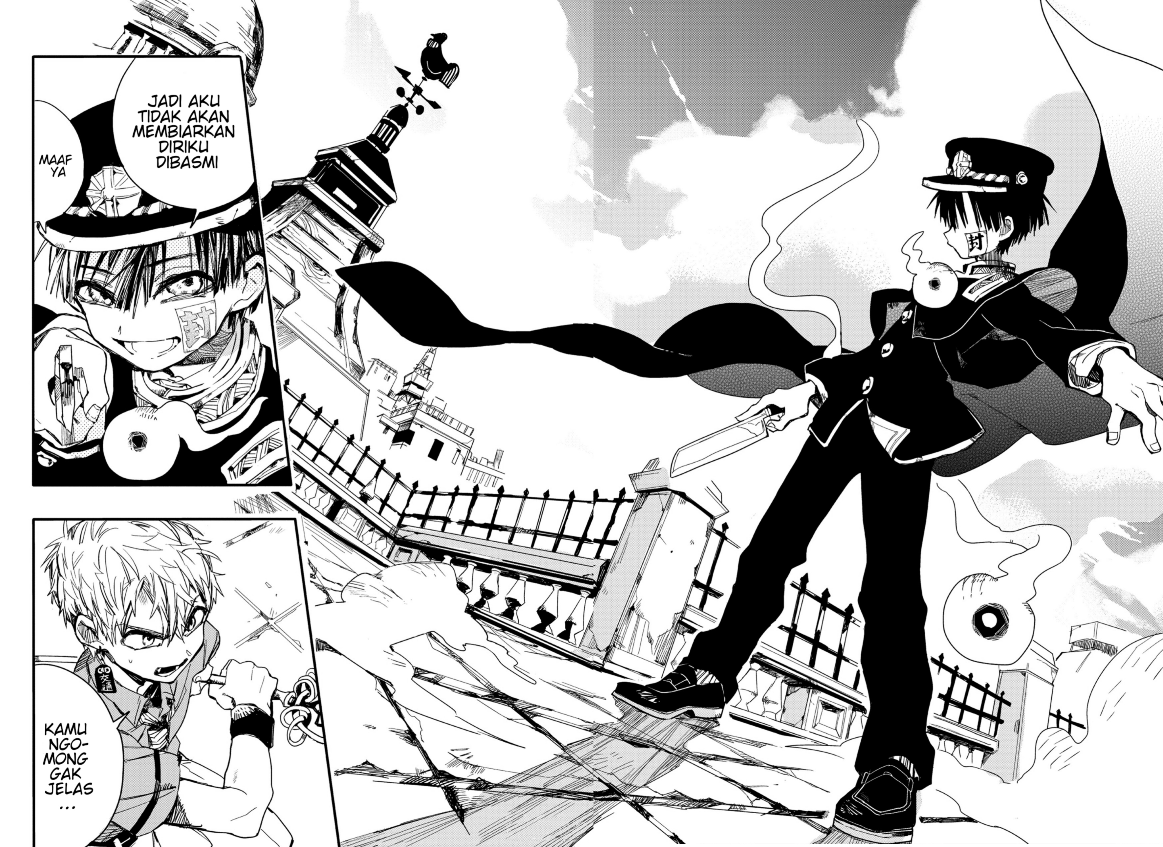Jibaku Shounen Hanako-kun Chapter 3 - halaman 17