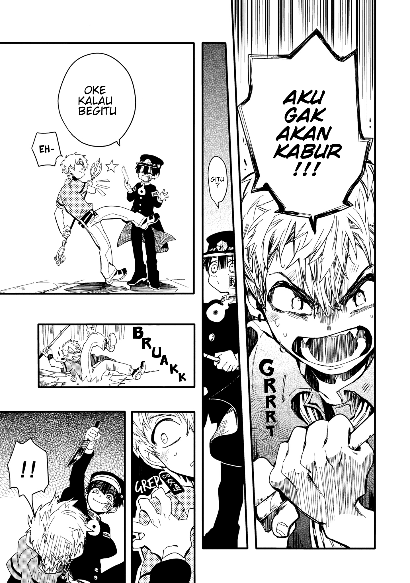 Jibaku Shounen Hanako-kun Chapter 3 - halaman 21