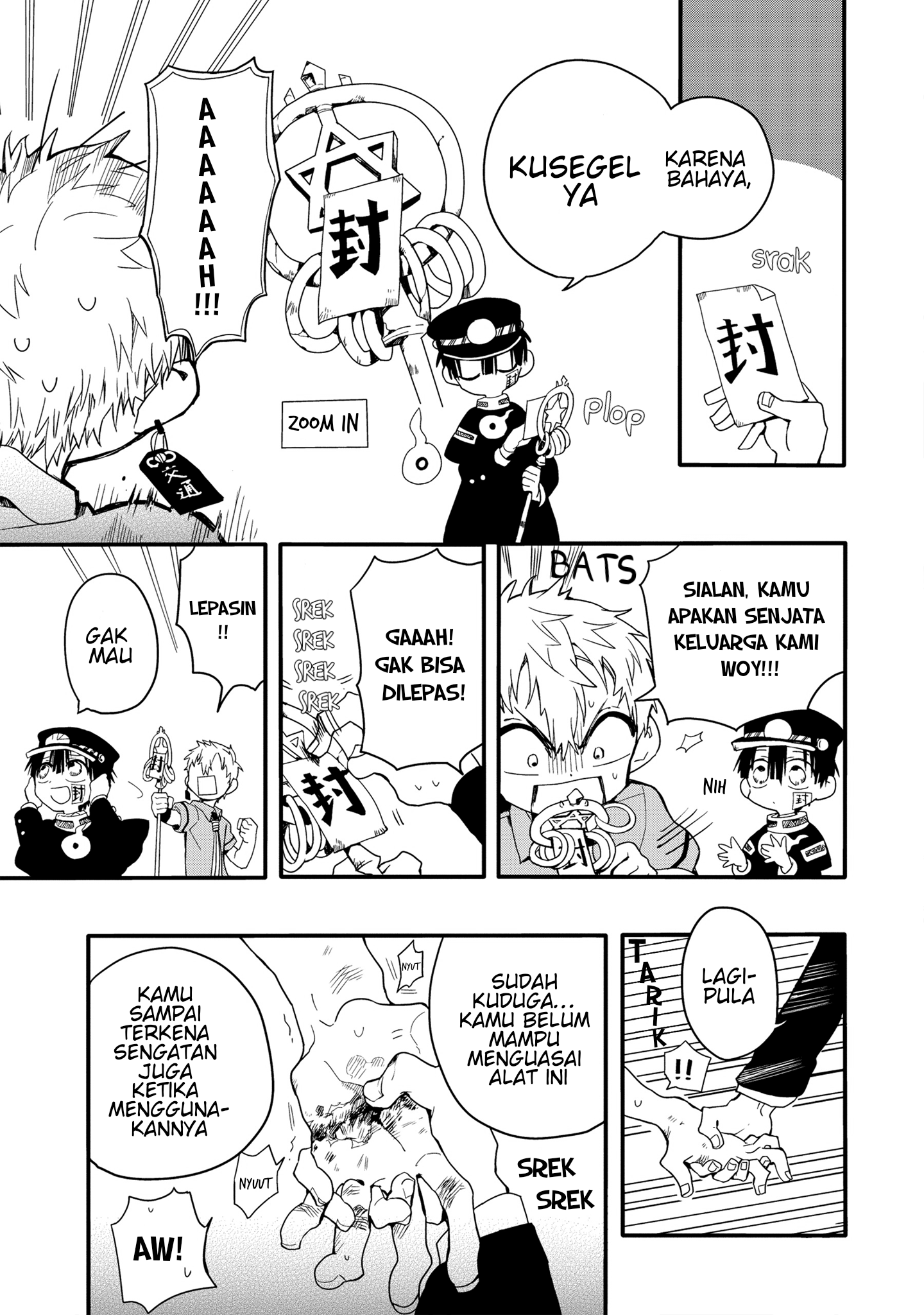 Jibaku Shounen Hanako-kun Chapter 3 - halaman 23