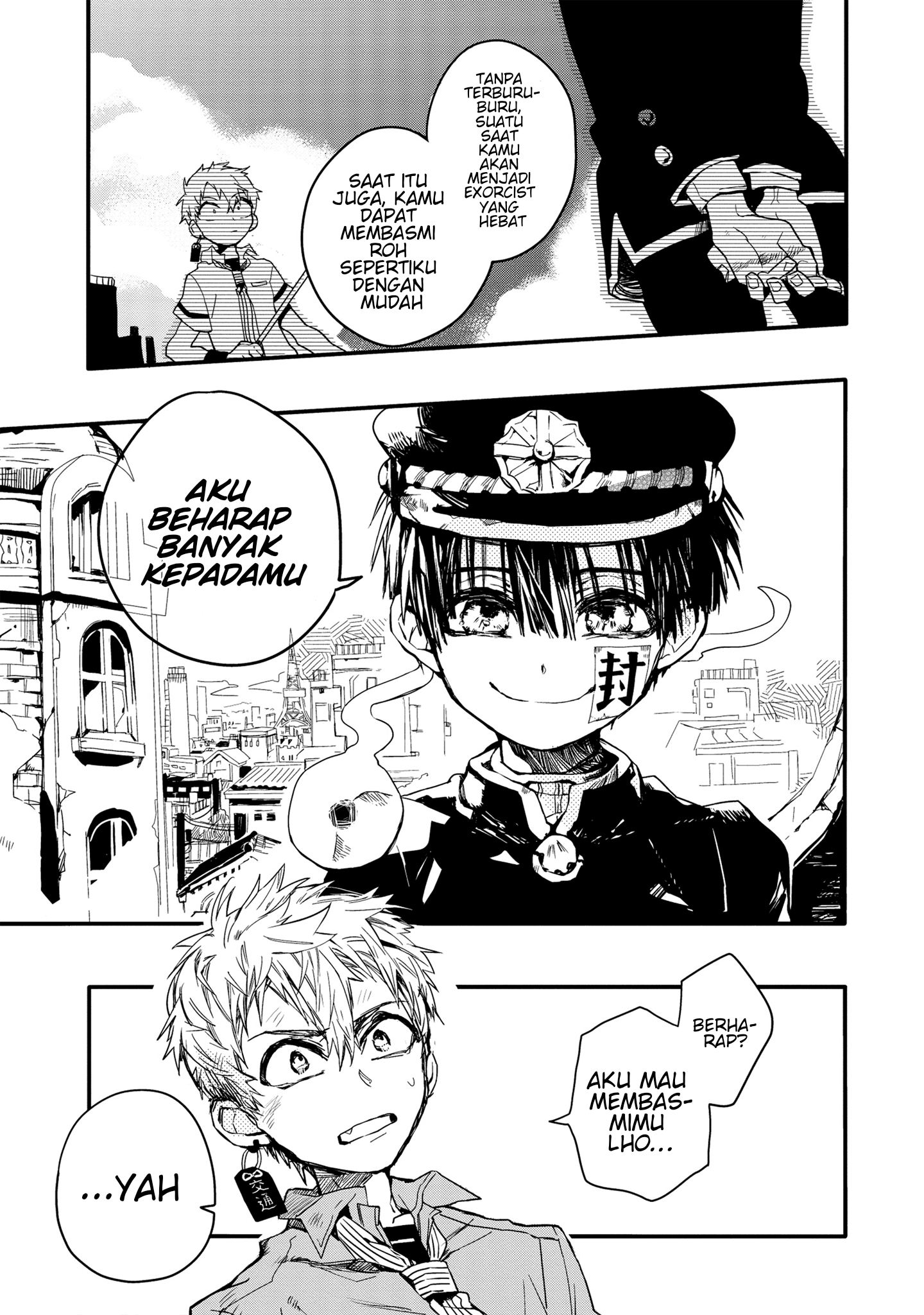 Jibaku Shounen Hanako-kun Chapter 3 - halaman 25
