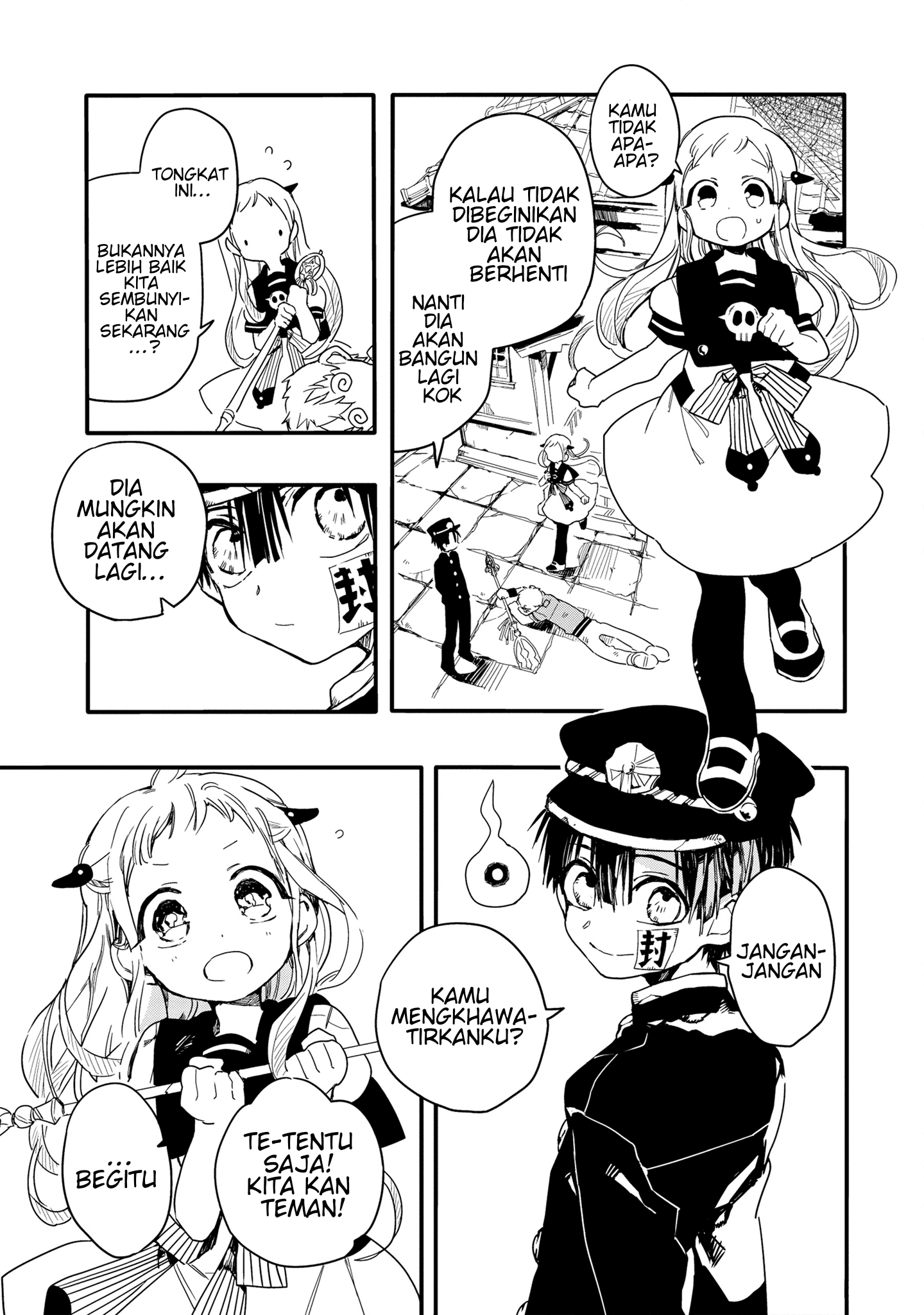 Jibaku Shounen Hanako-kun Chapter 3 - halaman 27