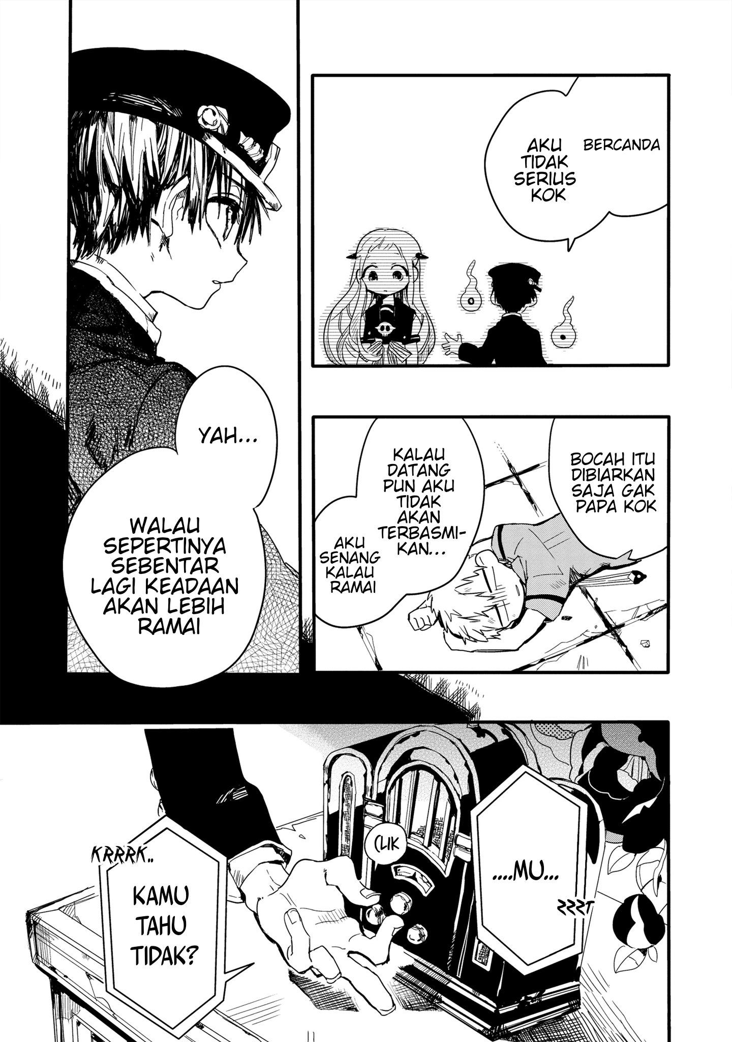 Jibaku Shounen Hanako-kun Chapter 3 - halaman 29