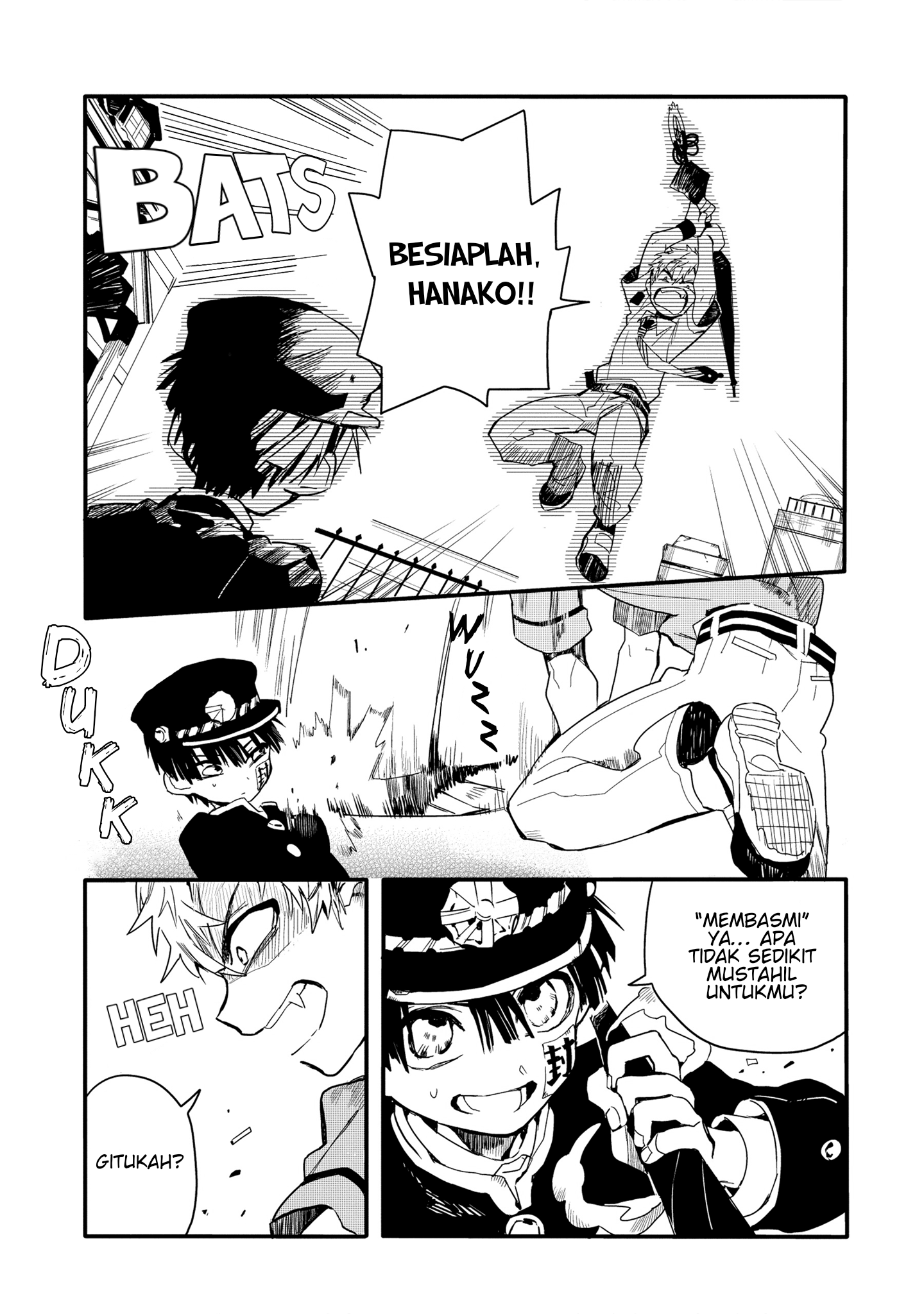 Jibaku Shounen Hanako-kun Chapter 3 - halaman 8