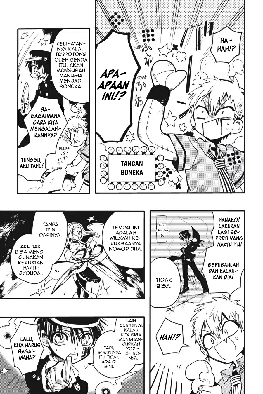 Jibaku Shounen Hanako-kun Chapter 6 - halaman 34