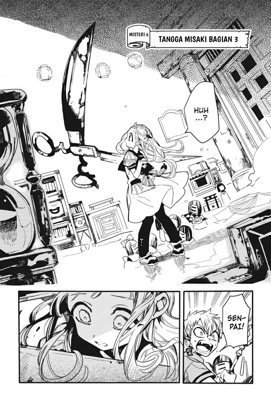 Jibaku Shounen Hanako-kun Chapter 6 - halaman 4