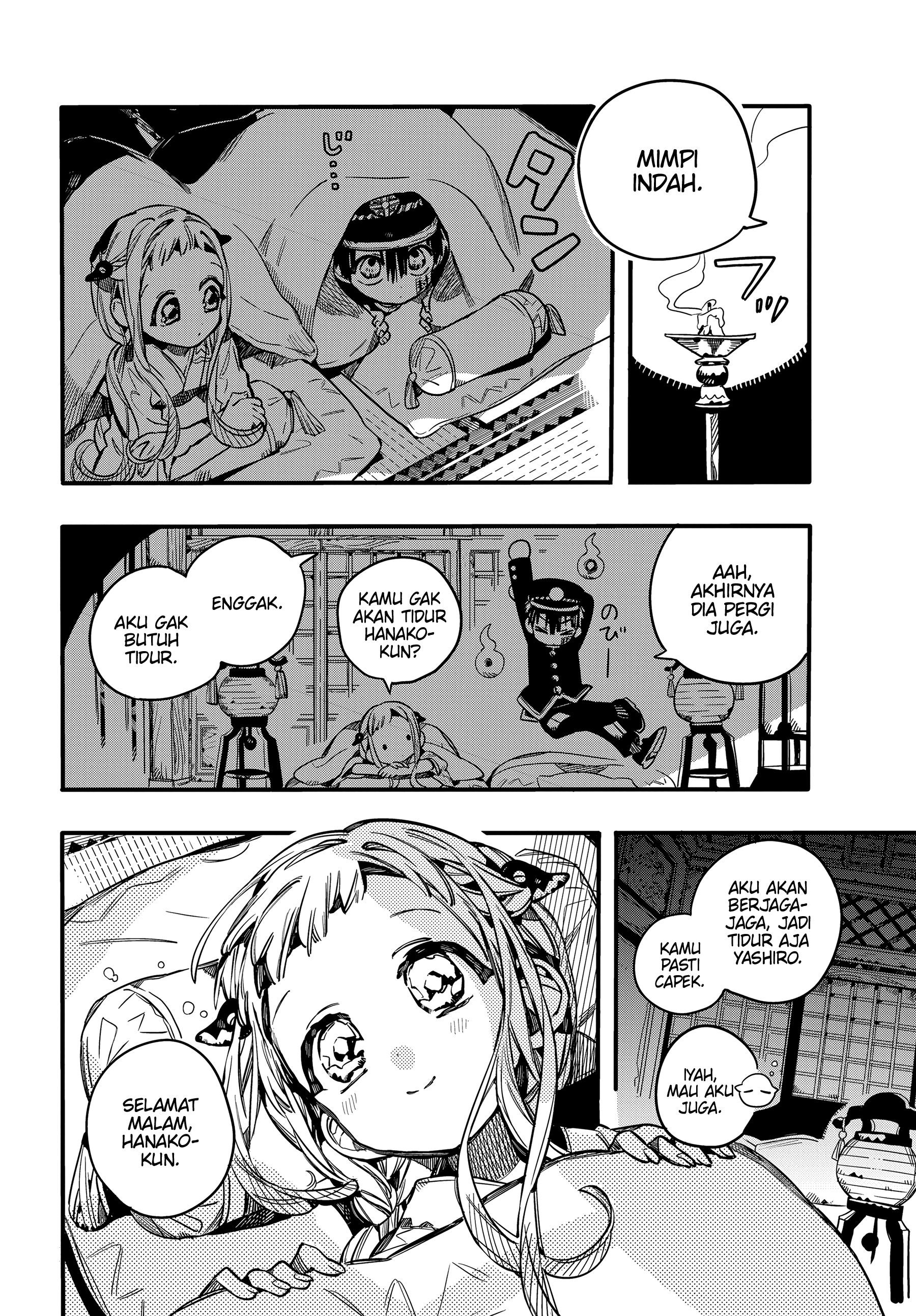 Jibaku Shounen Hanako-kun Chapter 67 - halaman 10