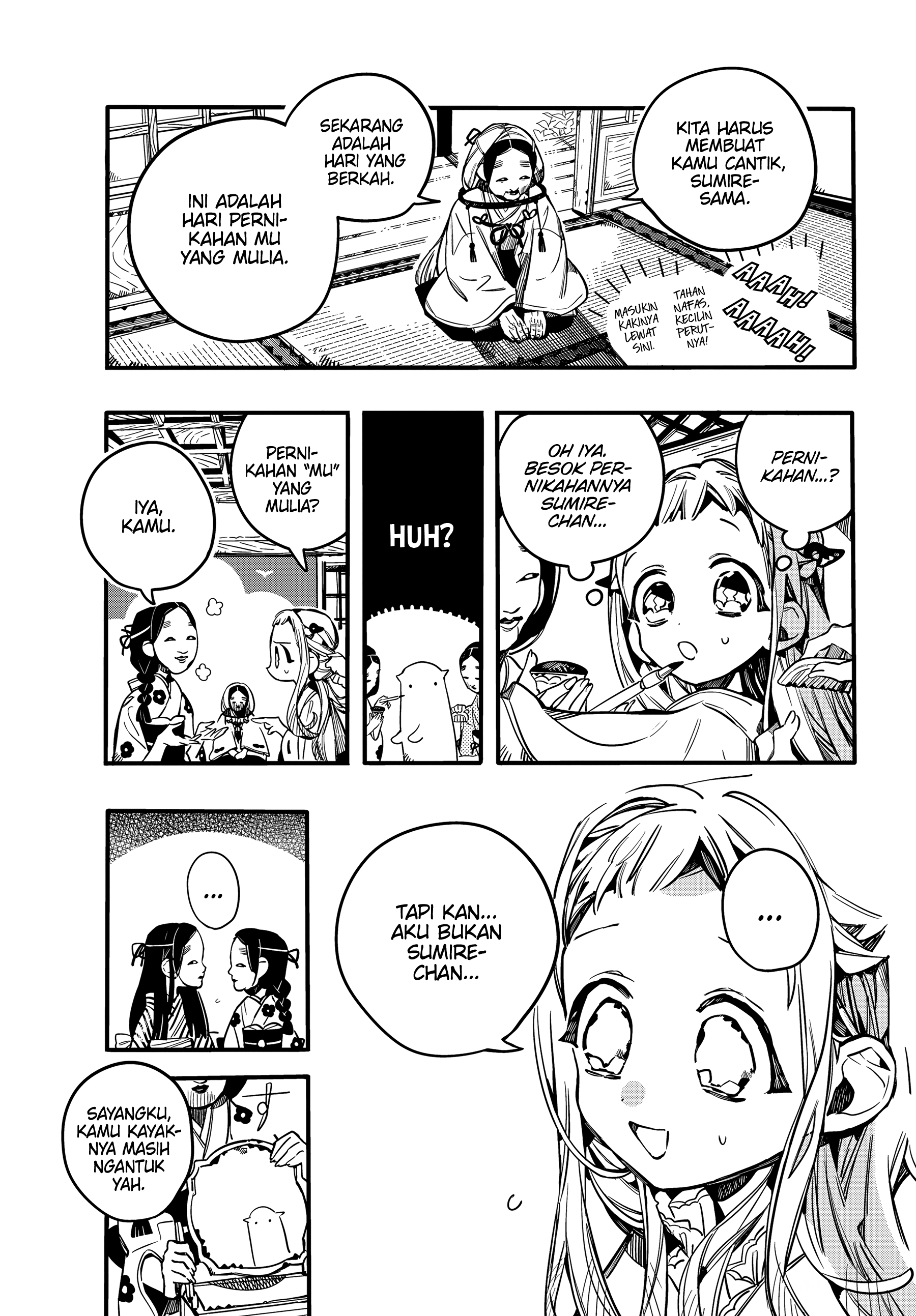 Jibaku Shounen Hanako-kun Chapter 67 - halaman 15