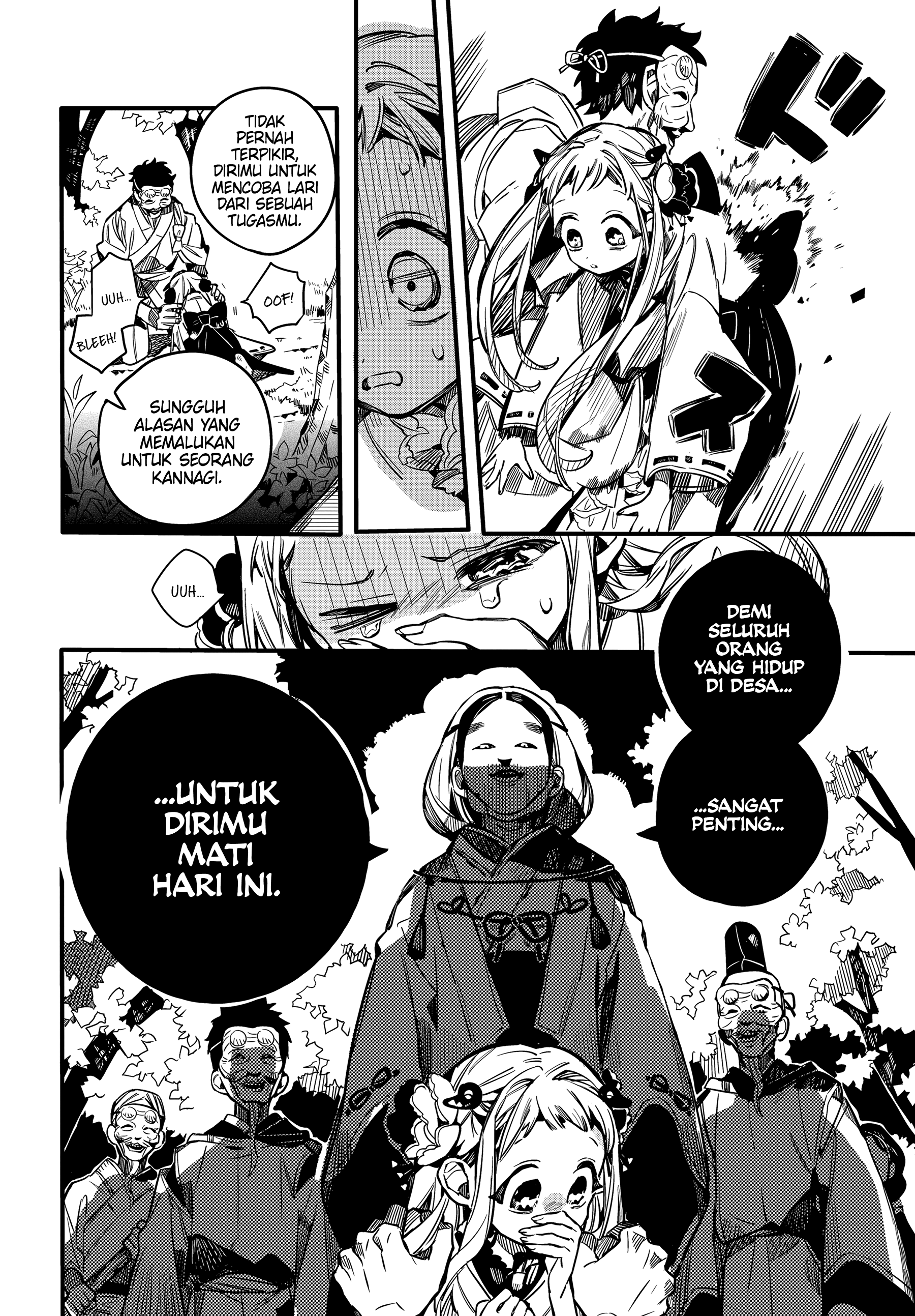 Jibaku Shounen Hanako-kun Chapter 67 - halaman 22