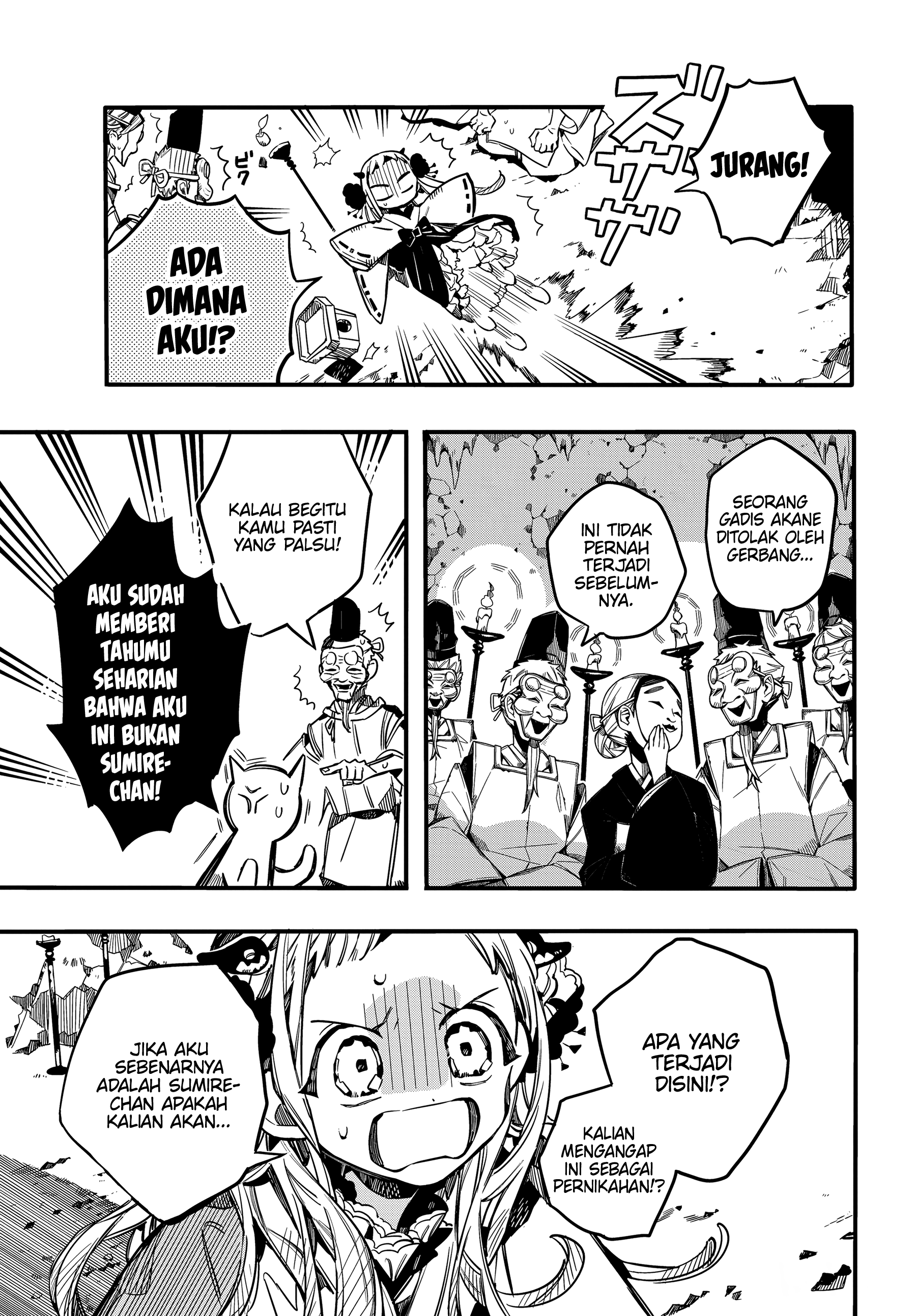 Jibaku Shounen Hanako-kun Chapter 67 - halaman 38