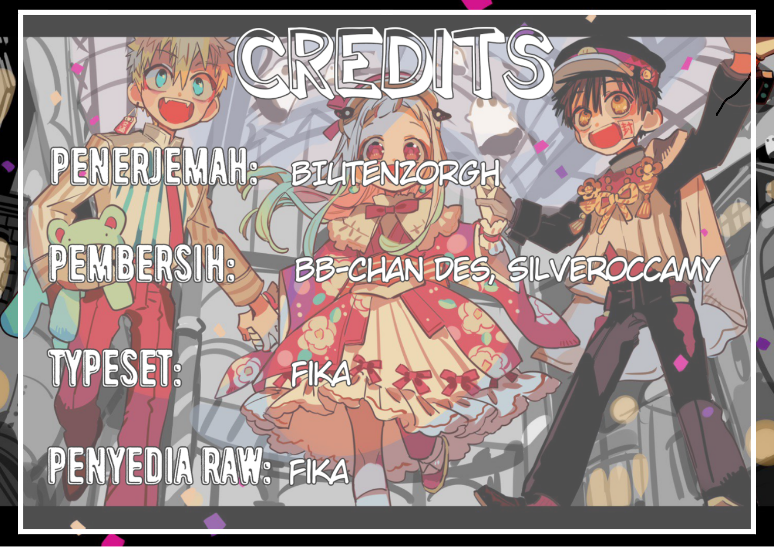 Jibaku Shounen Hanako-kun Chapter 68 - halaman 1