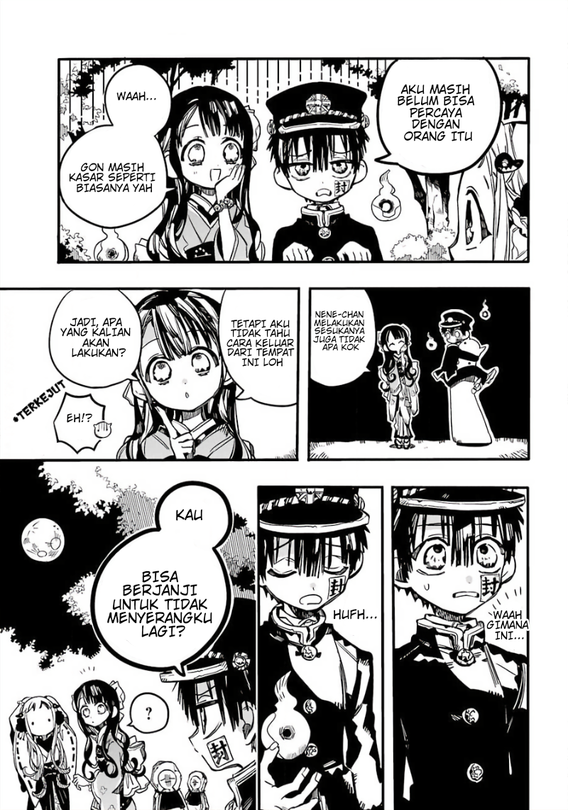 Jibaku Shounen Hanako-kun Chapter 68 - halaman 23