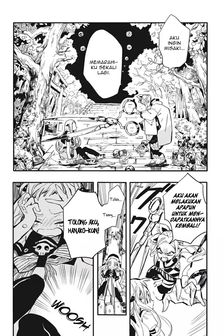 Jibaku Shounen Hanako-kun Chapter 7 - halaman 16