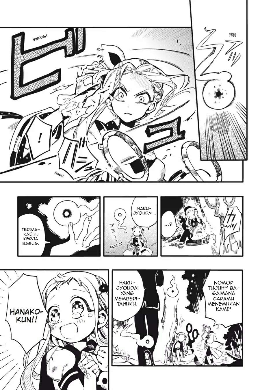 Jibaku Shounen Hanako-kun Chapter 7 - halaman 17