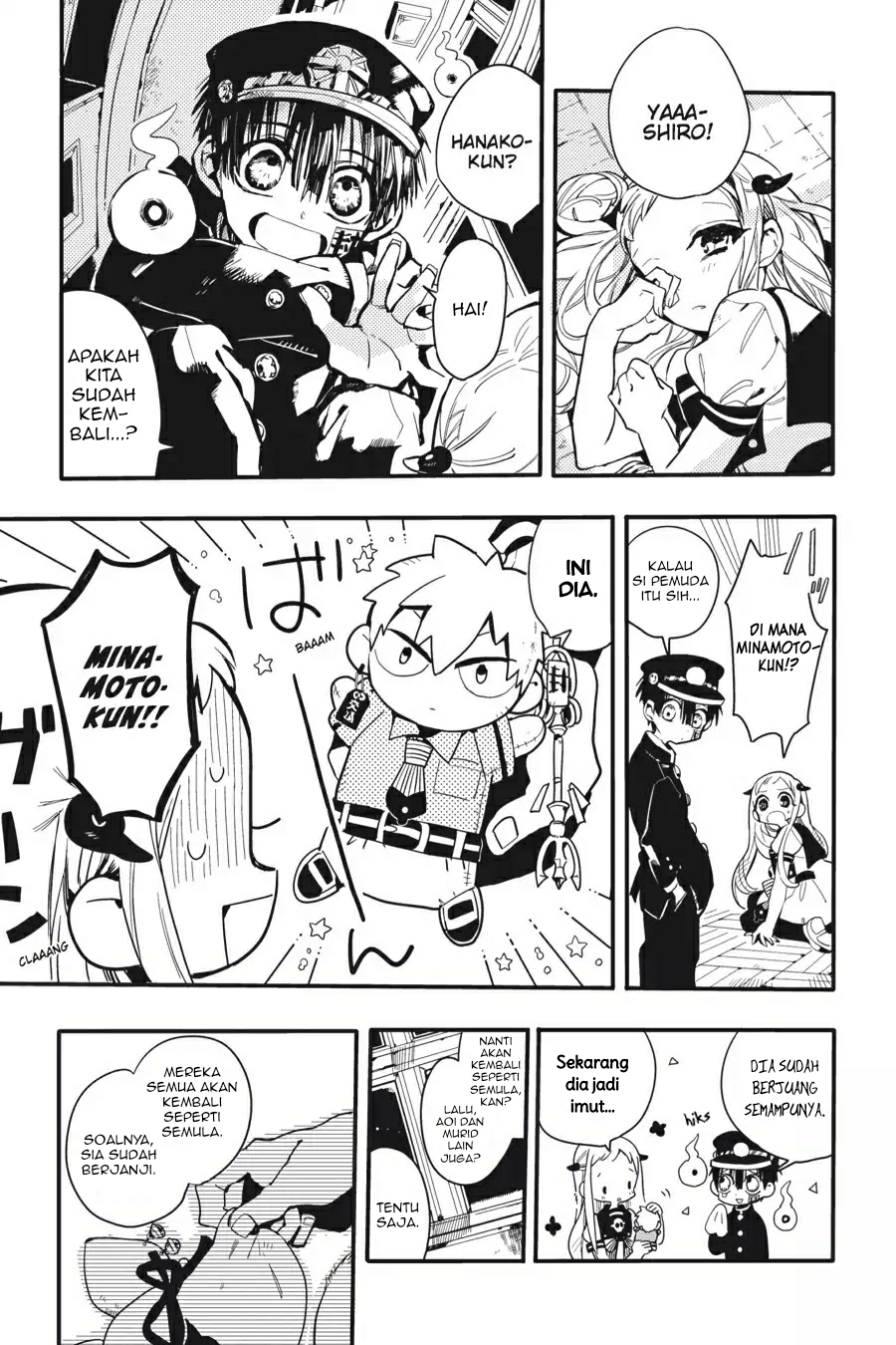 Jibaku Shounen Hanako-kun Chapter 7 - halaman 28