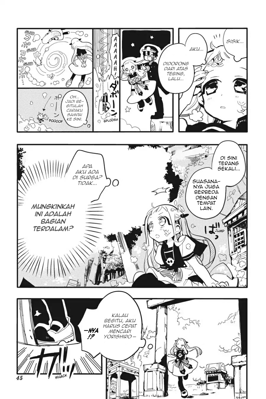 Jibaku Shounen Hanako-kun Chapter 7 - halaman 5
