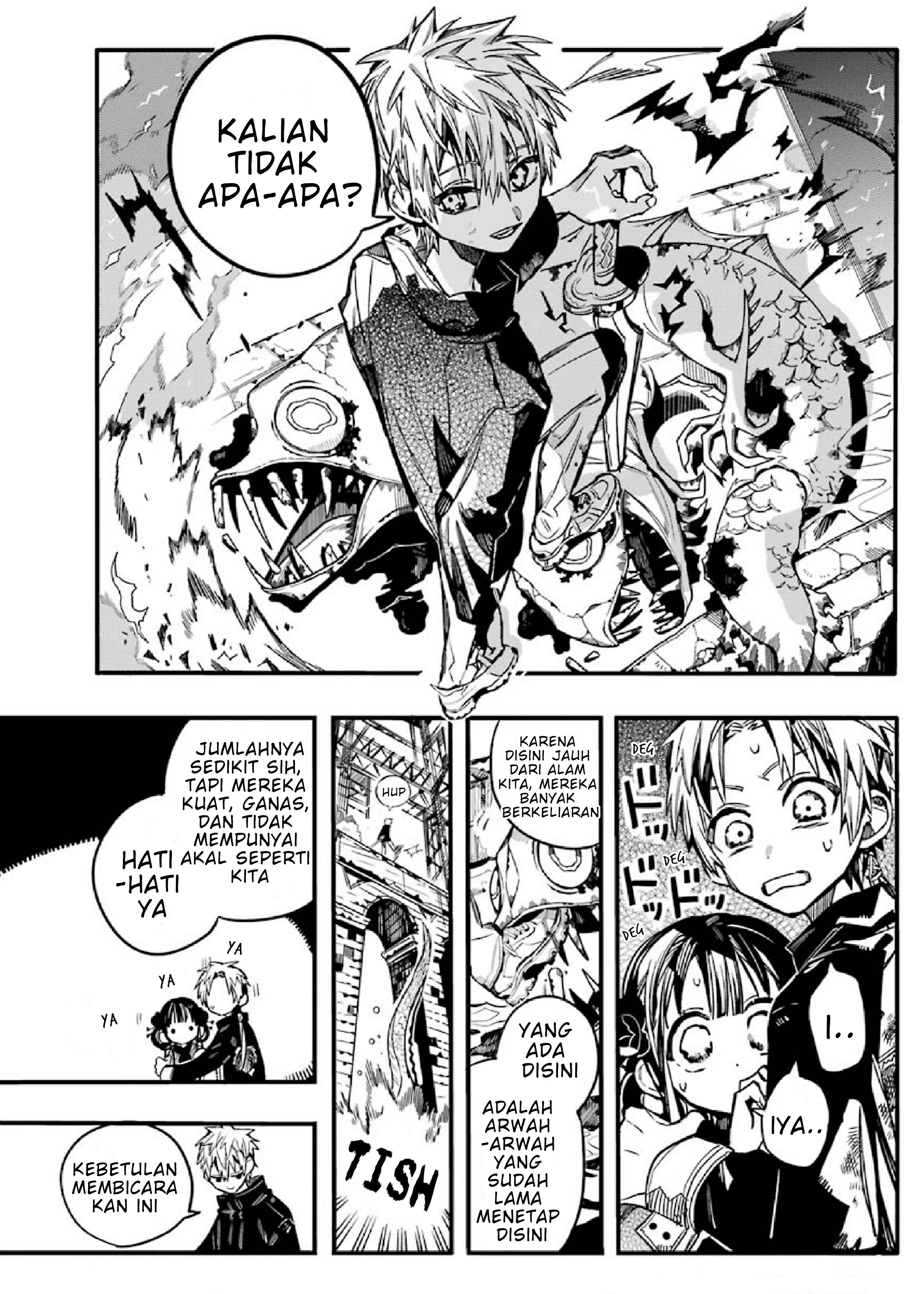 Jibaku Shounen Hanako-kun Chapter 70 - halaman 10