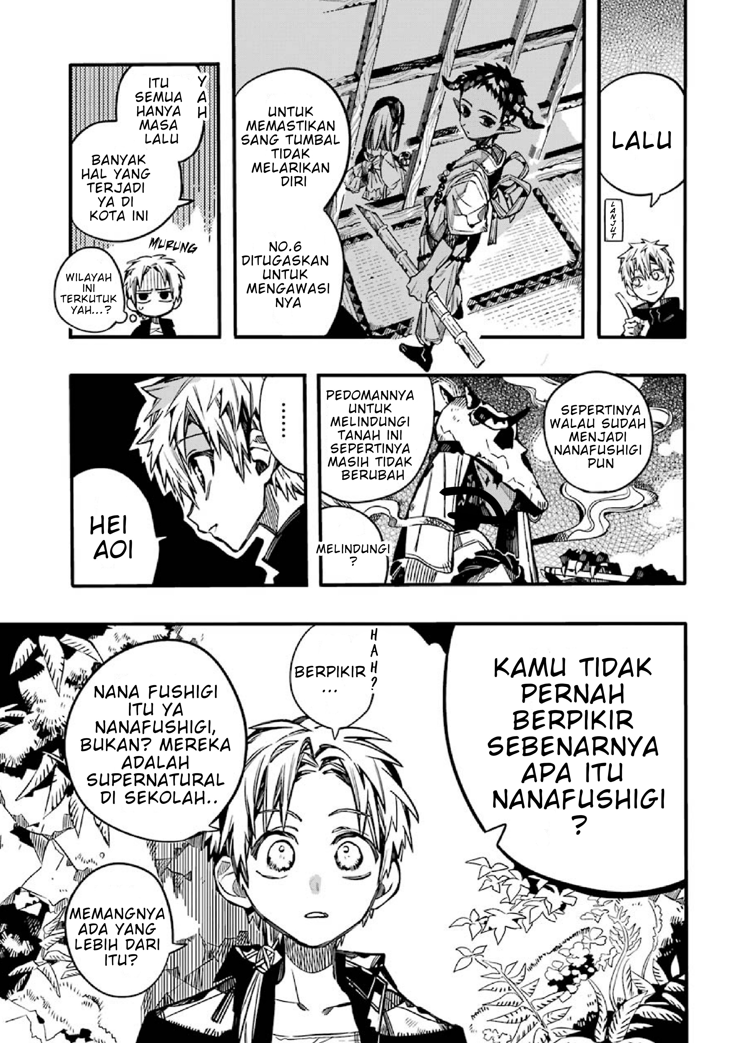 Jibaku Shounen Hanako-kun Chapter 70 - halaman 14