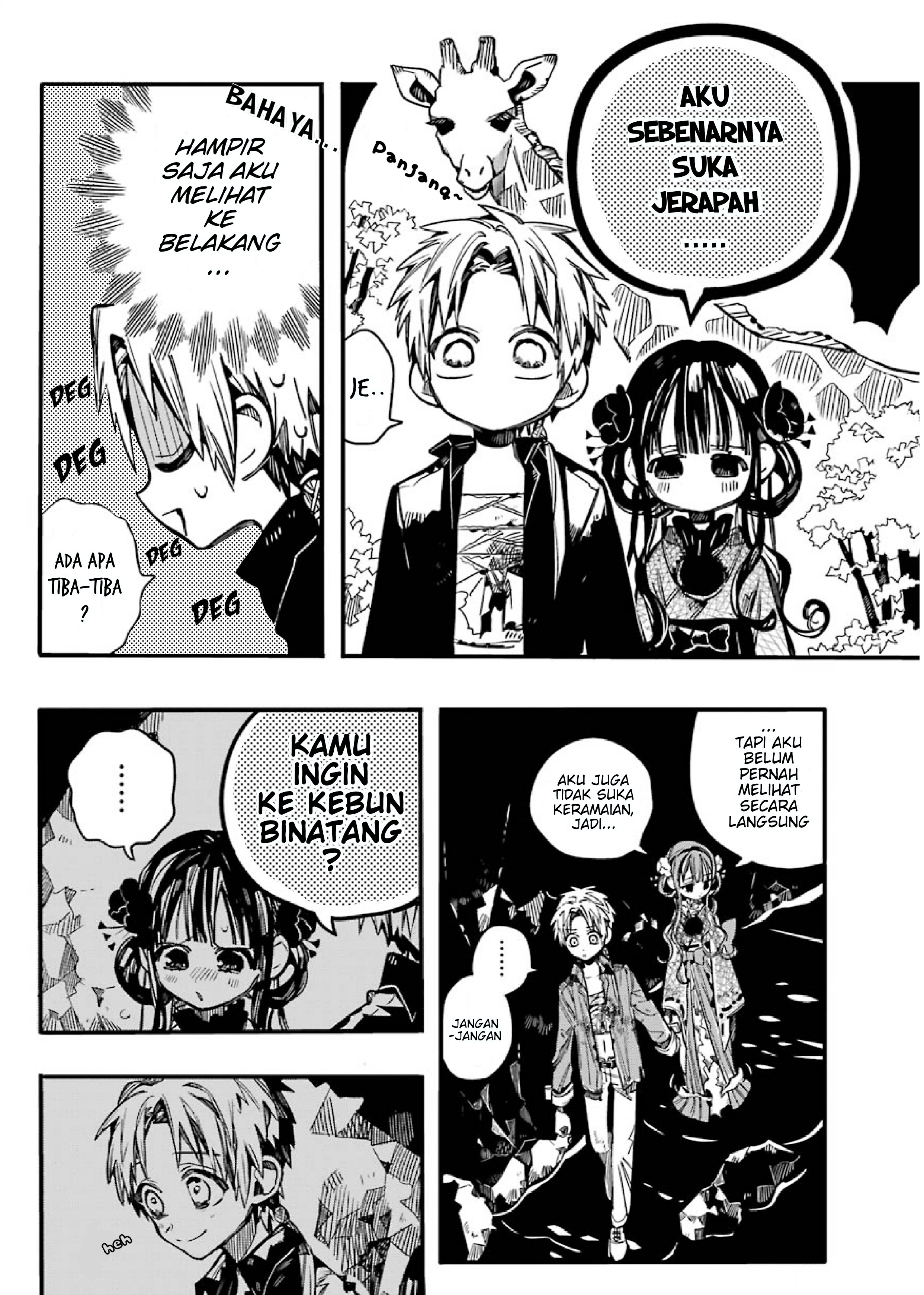 Jibaku Shounen Hanako-kun Chapter 70 - halaman 22