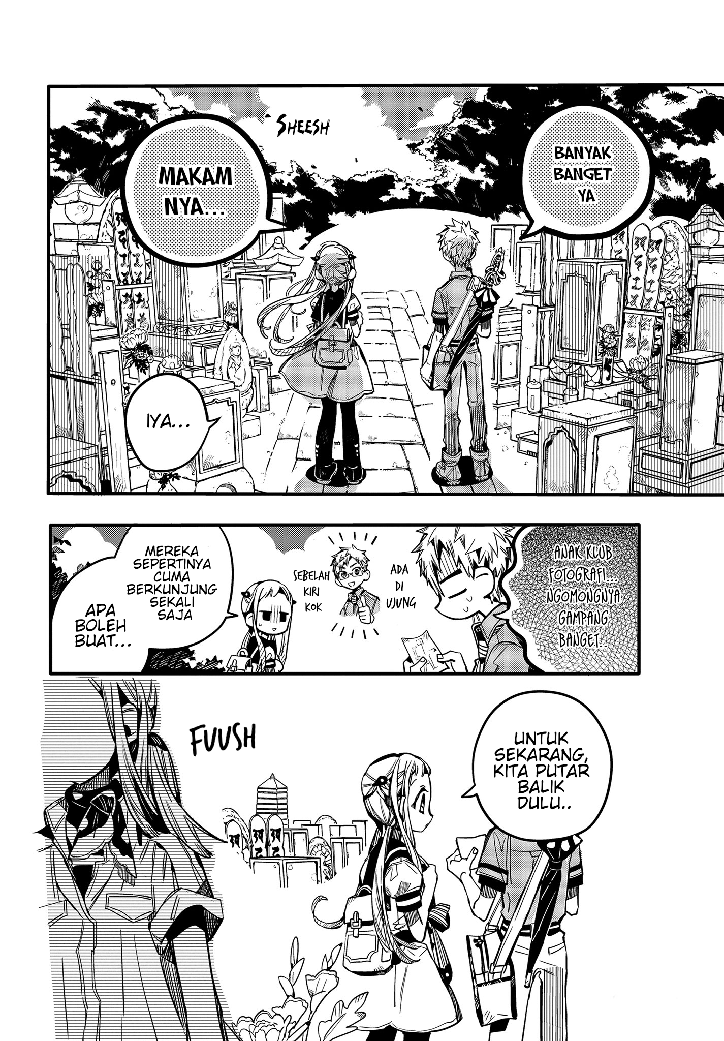 Jibaku Shounen Hanako-kun Chapter 74 - halaman 19
