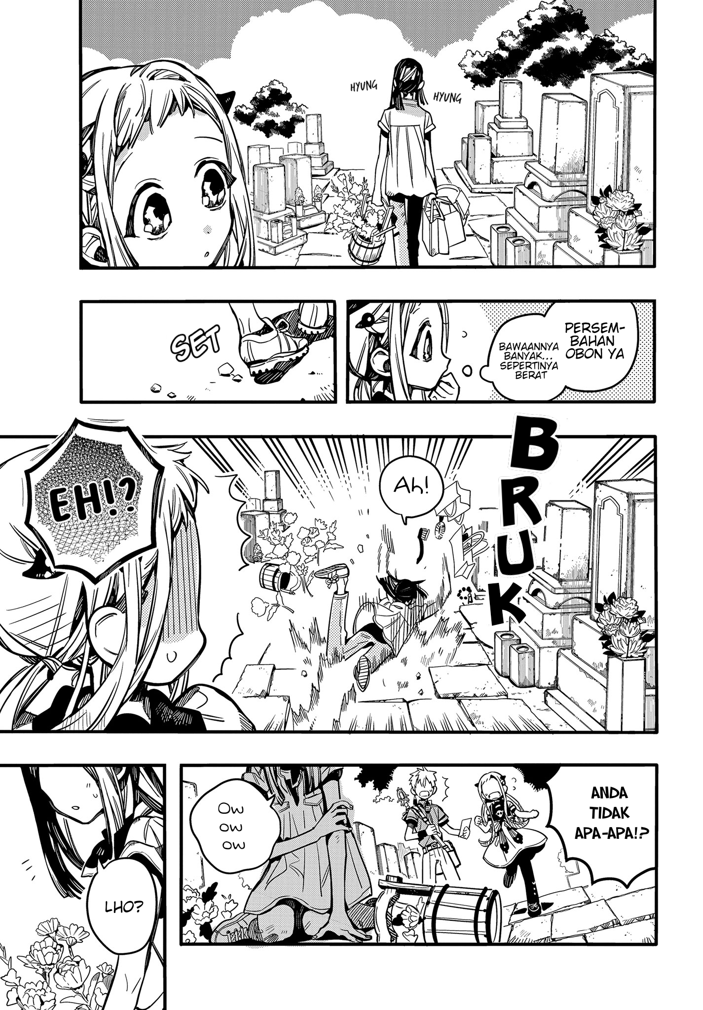 Jibaku Shounen Hanako-kun Chapter 74 - halaman 20