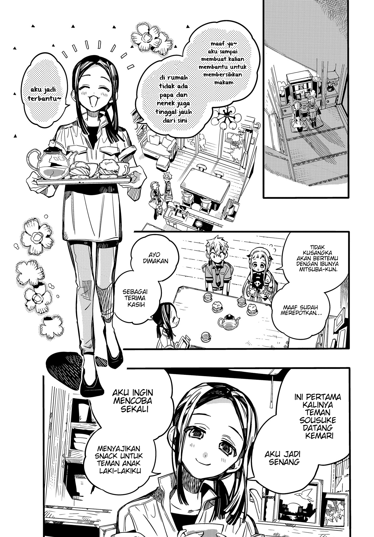 Jibaku Shounen Hanako-kun Chapter 74 - halaman 24