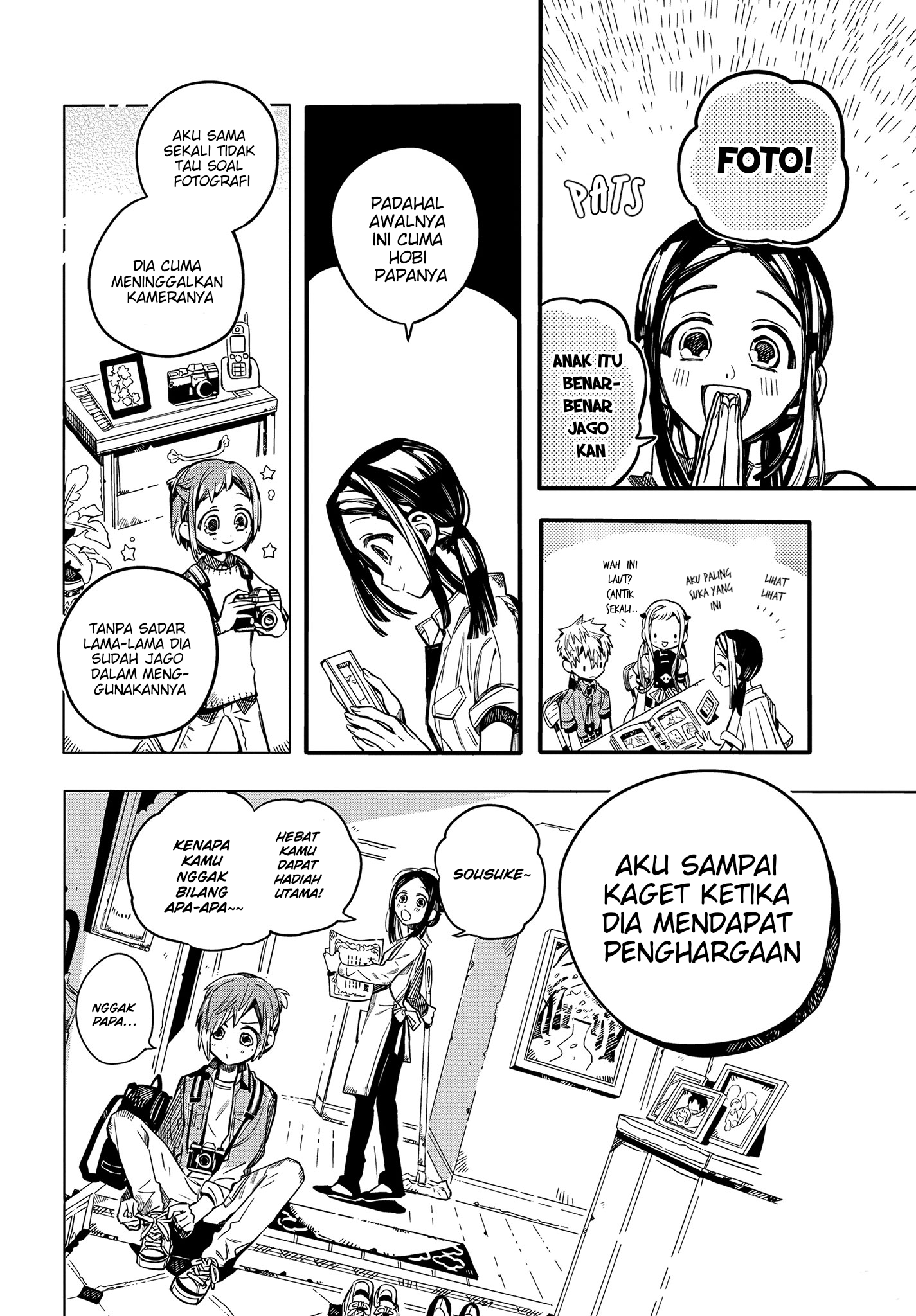 Jibaku Shounen Hanako-kun Chapter 74 - halaman 27