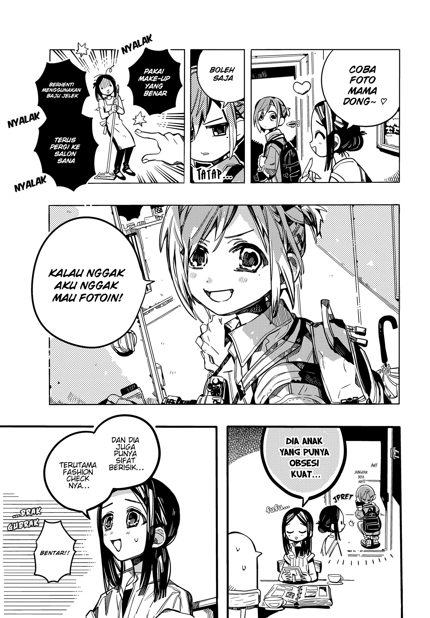 Jibaku Shounen Hanako-kun Chapter 74 - halaman 28