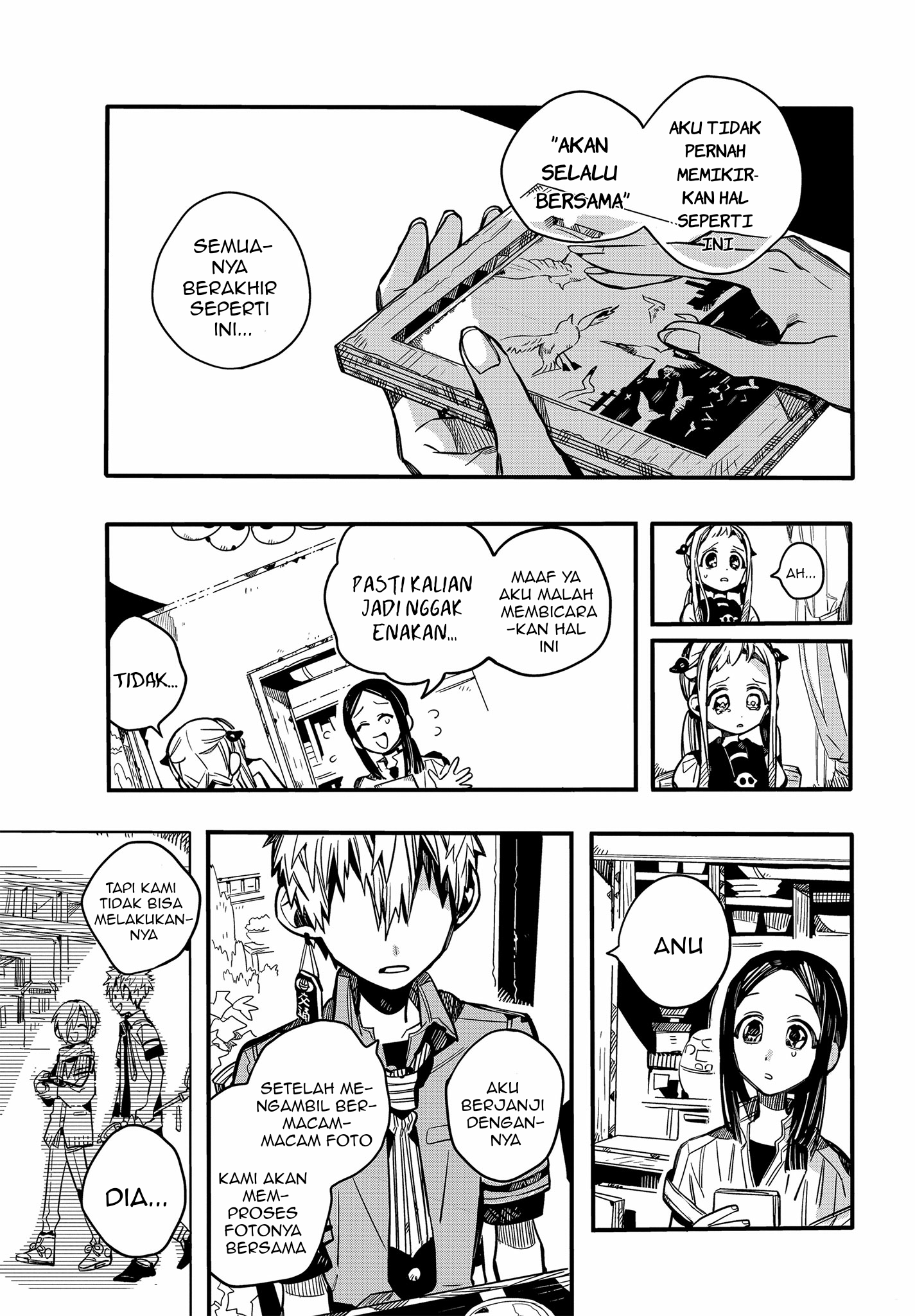 Jibaku Shounen Hanako-kun Chapter 74 - halaman 34
