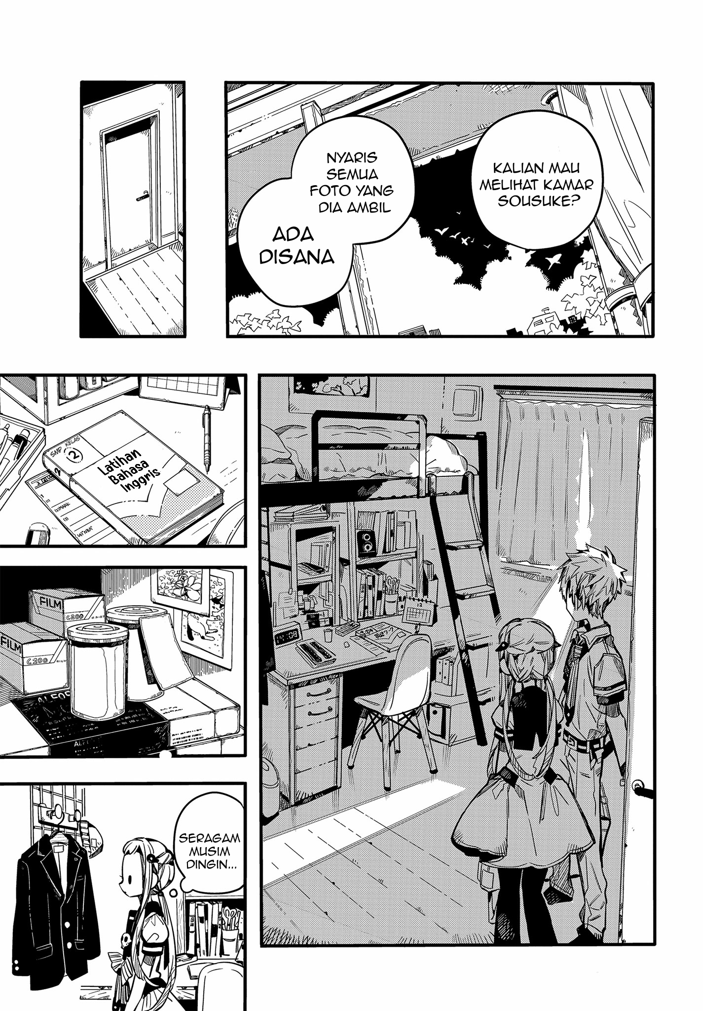Jibaku Shounen Hanako-kun Chapter 74 - halaman 36