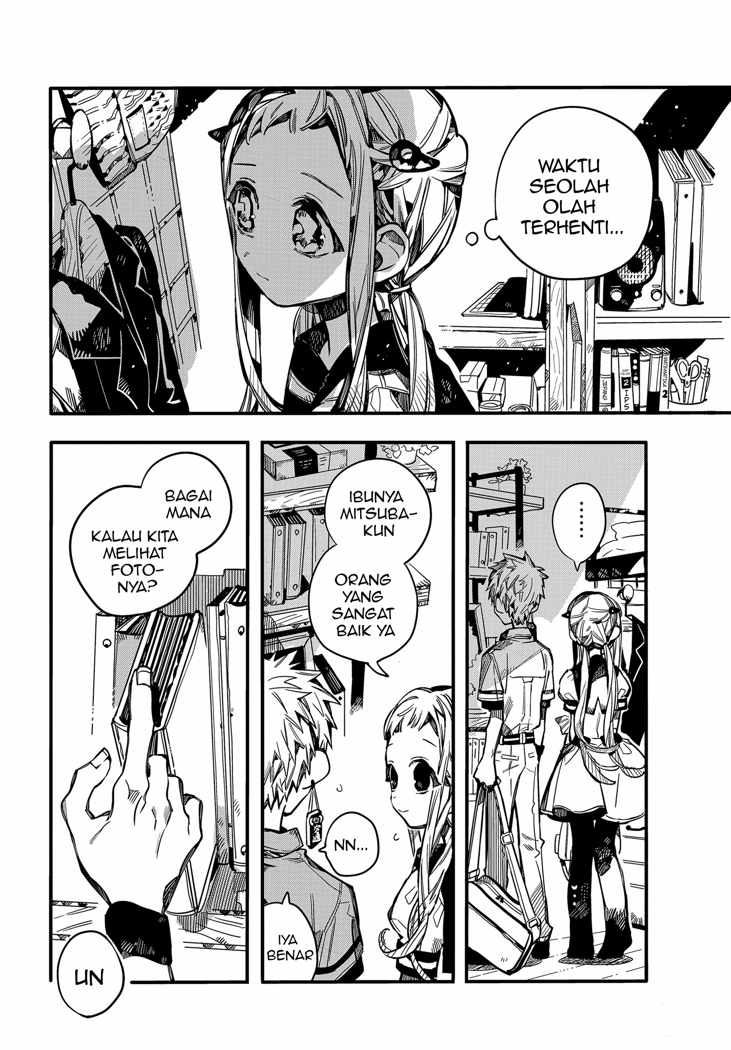 Jibaku Shounen Hanako-kun Chapter 74 - halaman 37